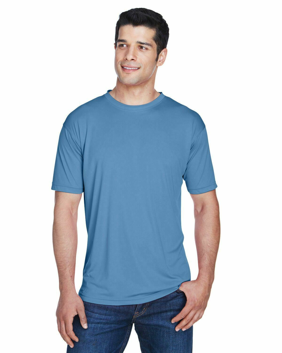NUEVA Camiseta Para Hombre Absorbe la Humedad Camiseta Rendimiento 30 Colores S-6XL 8420 - Imagen 33 de 74