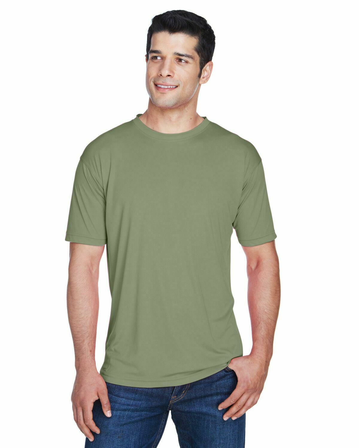 NUEVA Camiseta Para Hombre Absorbe la Humedad Camiseta Rendimiento 30 Colores S-6XL 8420 - Imagen 48 de 74