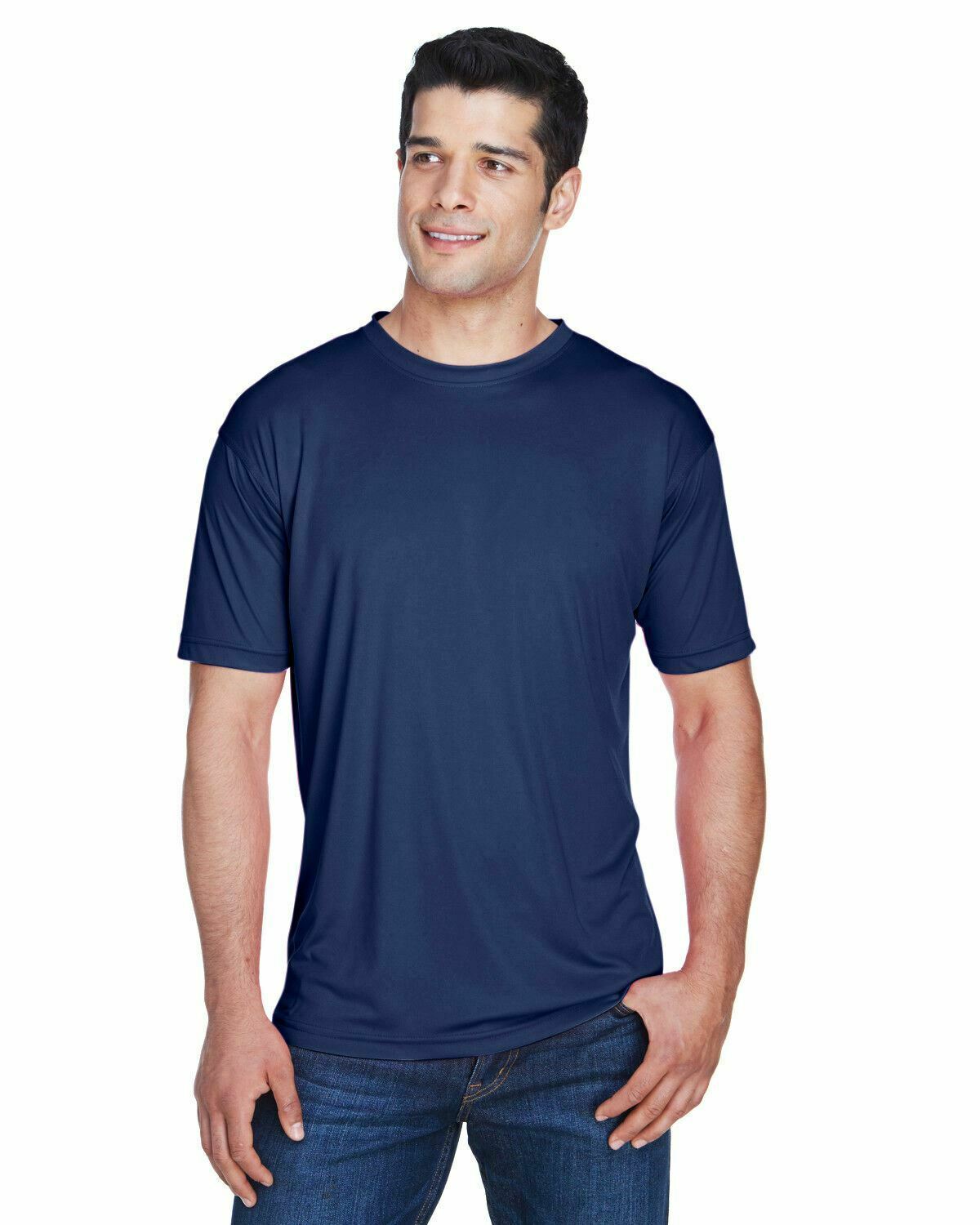 NUEVA Camiseta Para Hombre Absorbe la Humedad Camiseta Rendimiento 30 Colores S-6XL 8420 - Imagen 51 de 74
