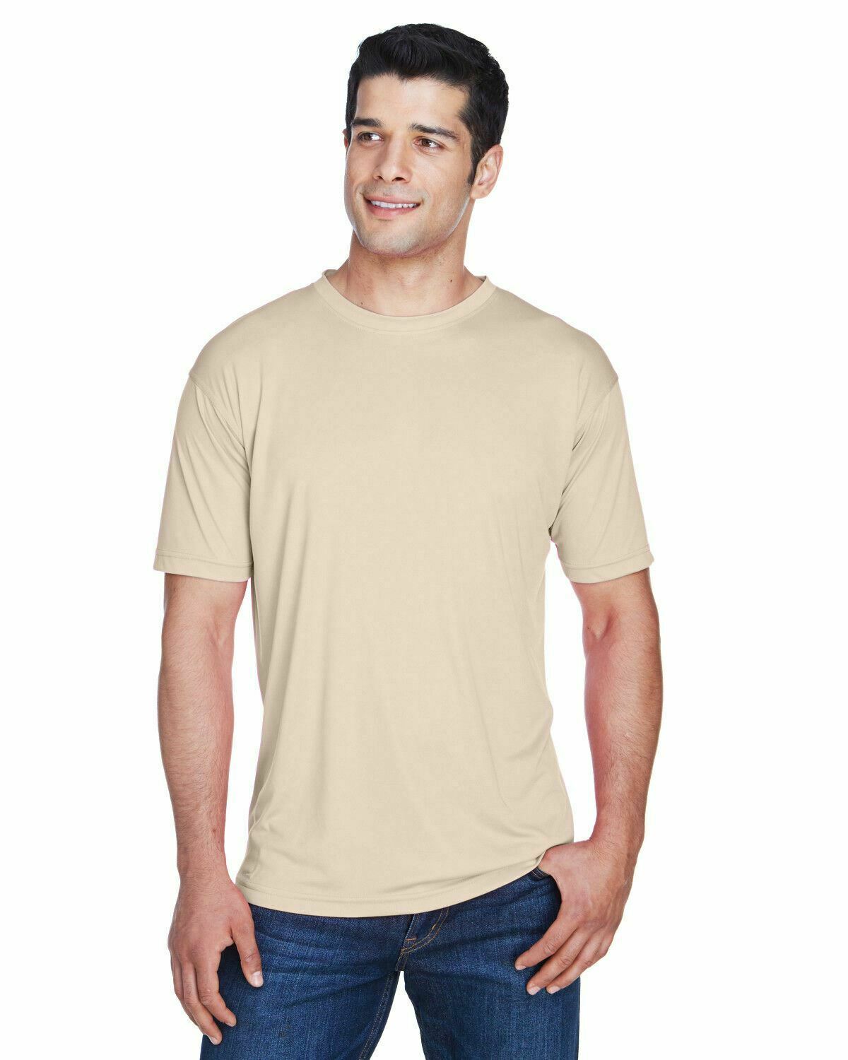NUEVA Camiseta Para Hombre Absorbe la Humedad Camiseta Rendimiento 30 Colores S-6XL 8420 - Imagen 69 de 74