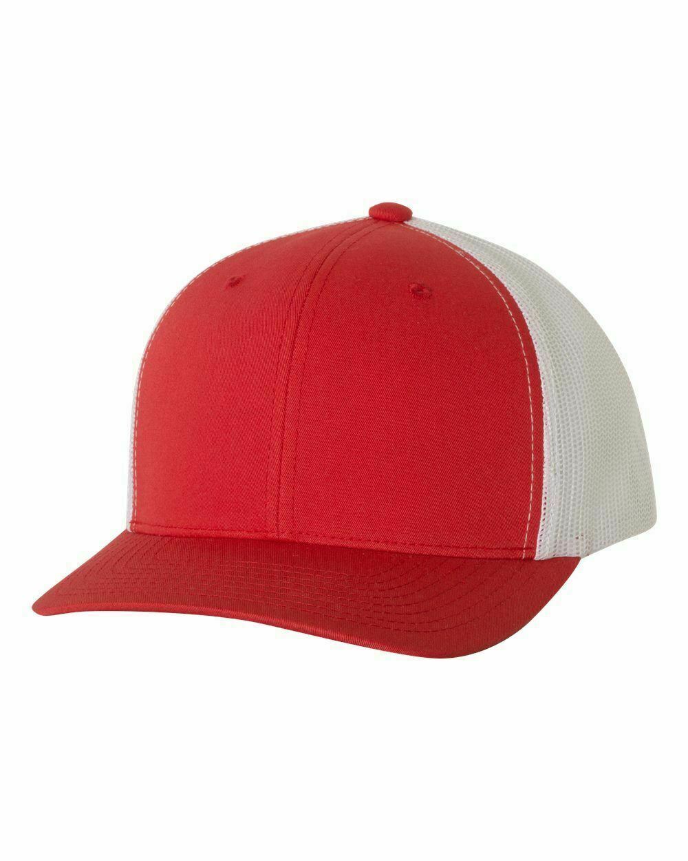 Yupoong Blank Retro Classic Cotton Mesh Trucker Cap Snapback Hat 6606 NEW - Picture 37 of 44