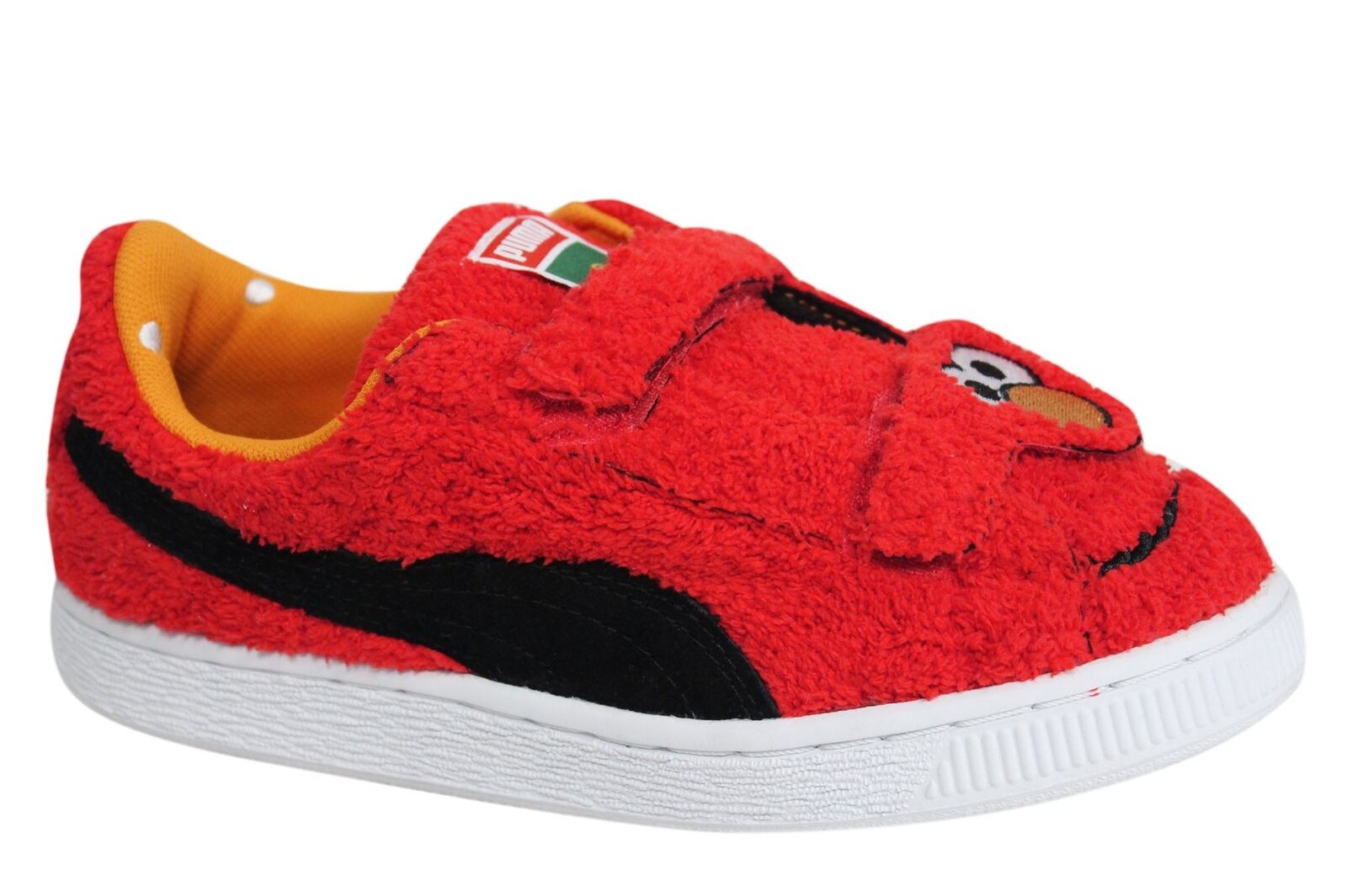 Kids puma basket trainers Clearance