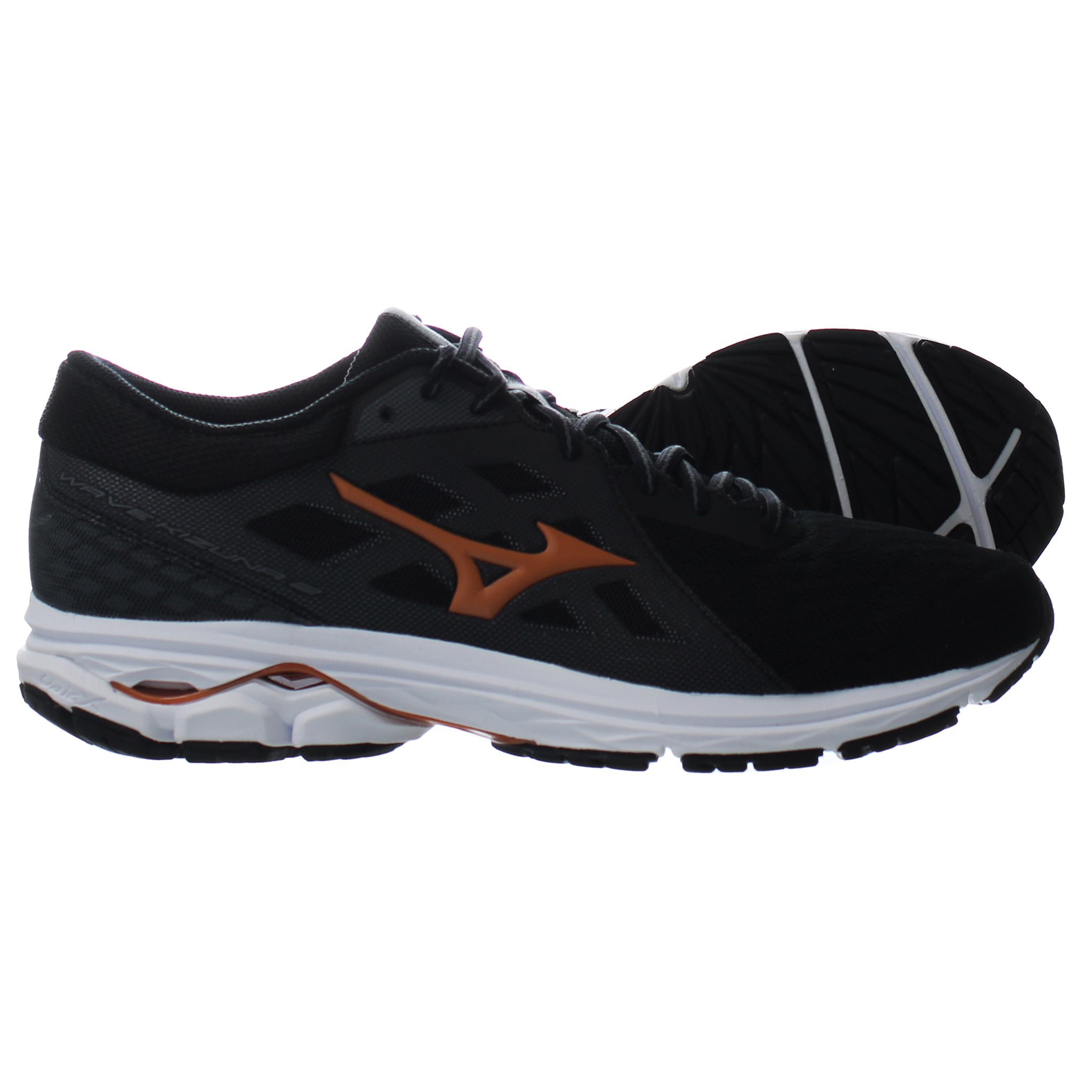Mizuno Wave Kizuna Mens Black Running Shoes UK