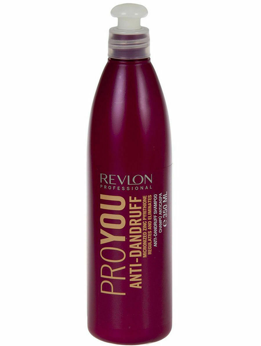Revlon proyou anti dandruff Shampoo cosmetic women 350ml anti-dandruff Shampoo (8432225014302)