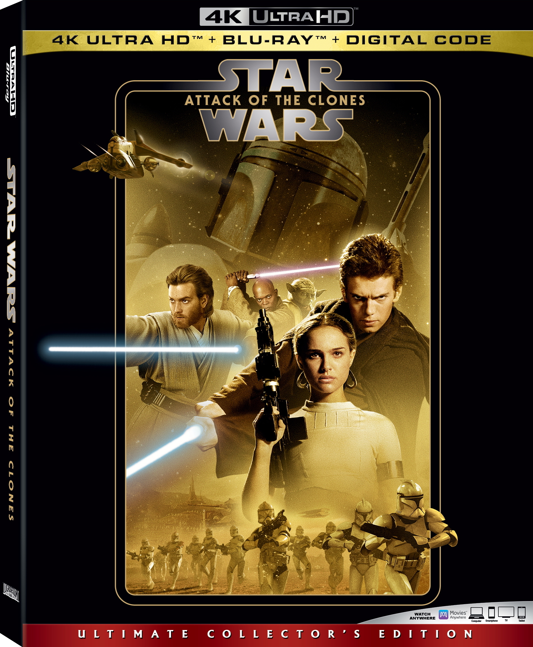 Star Wars: Episode II - Attack Of The Clones (4K / Blu-ray +