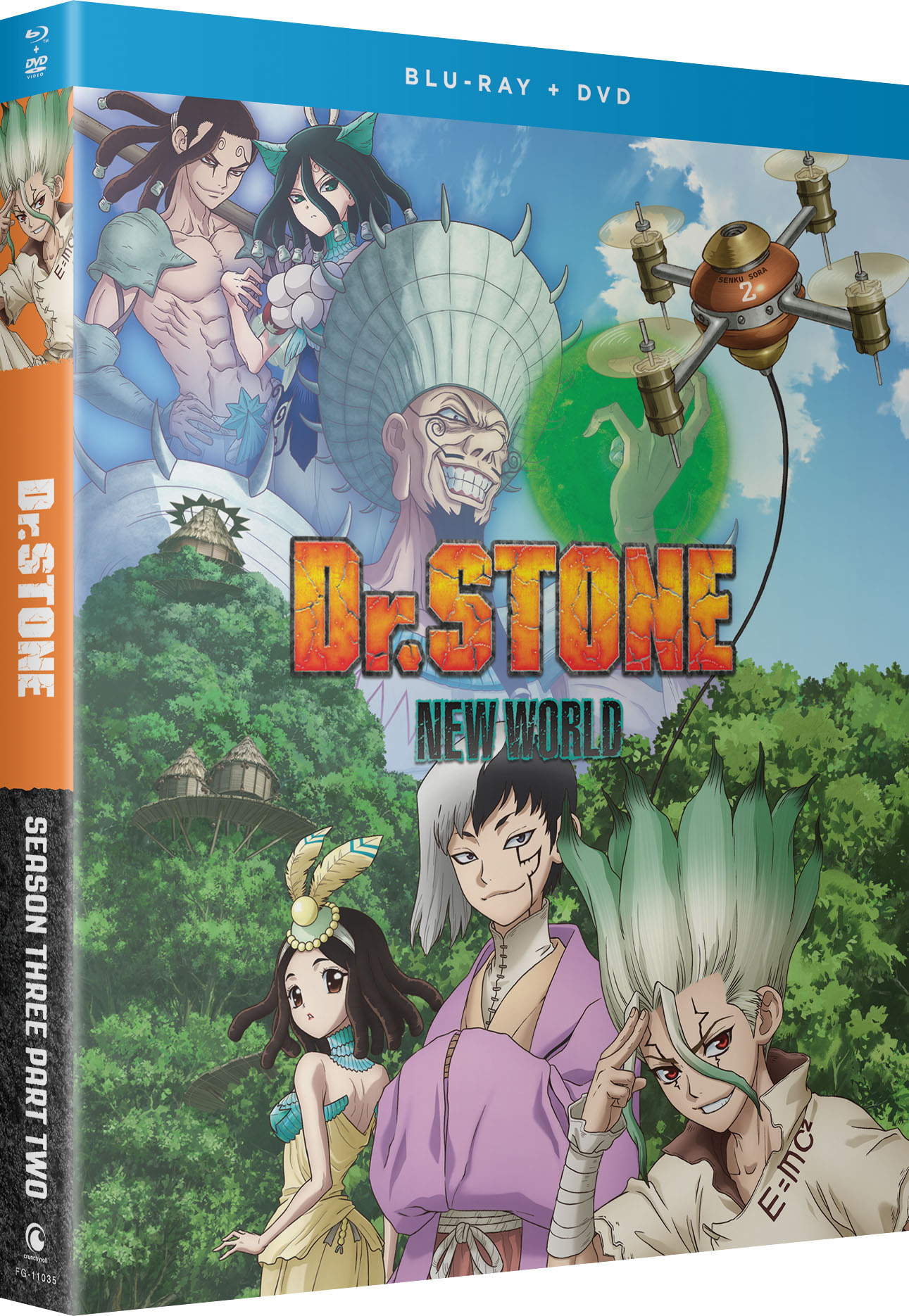 Dr. STONE: Season 3 Part 2 (Blu-ray + DVD) New | eBay