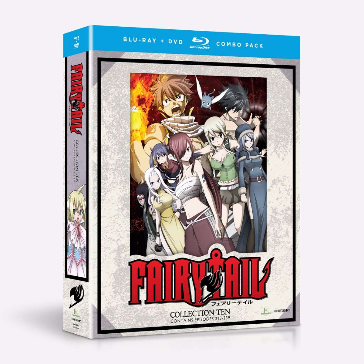 New Fairy Tail: Collection 10 (Blu-ray + DVD) 704400014277| eBay