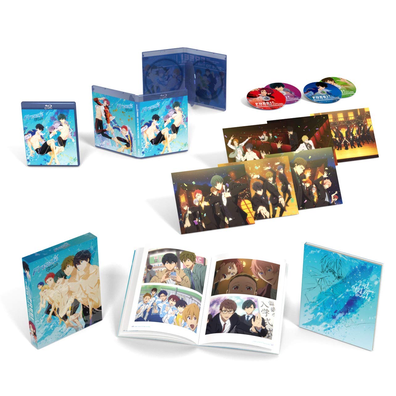 New Free! Dive to the Future: Season Three (Limited Edition / Blu 