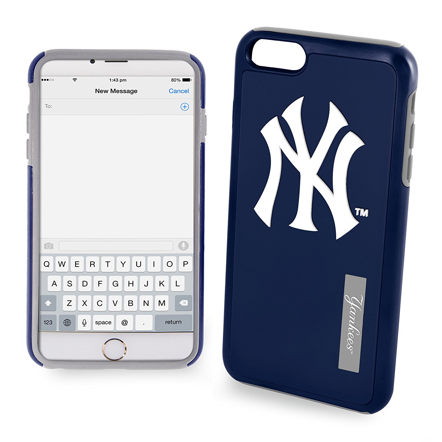 FOCO MLB New York Yankees Case for iPhone SE (2020), (22), 8,7,