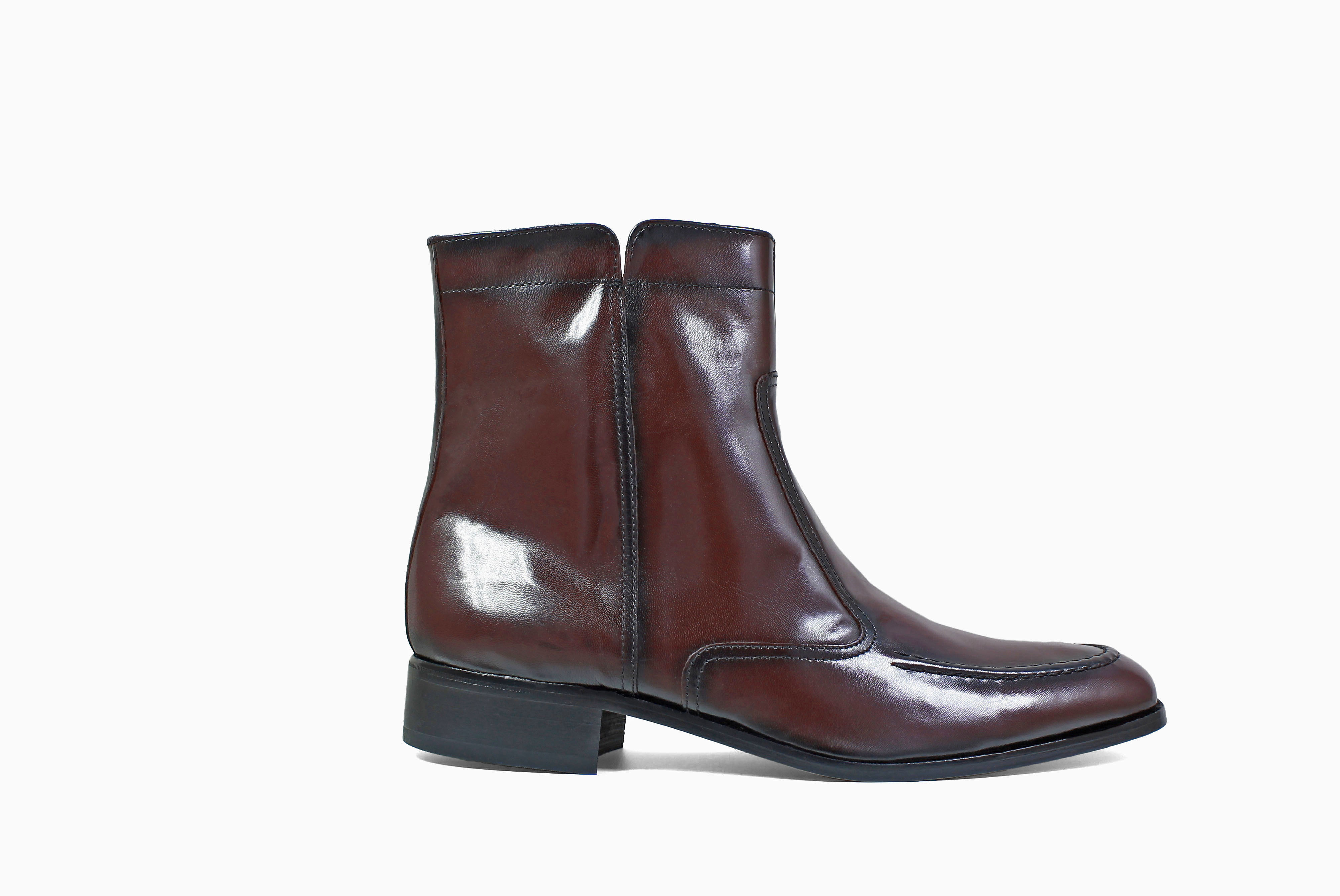dress boots with zipper