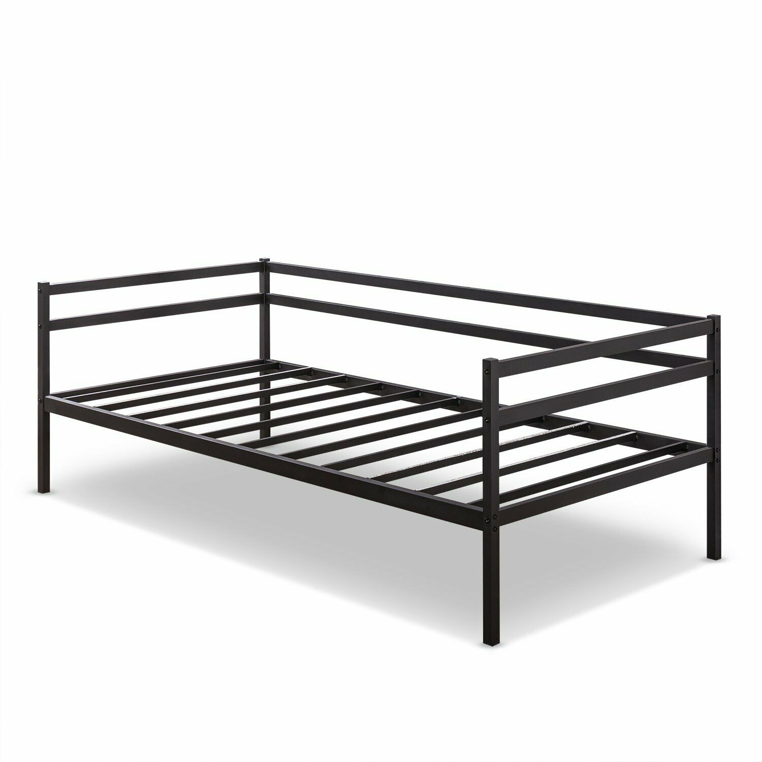 Zinus Bed Frame Queen Double Single King Heavy Duty Metal Base Wood Metal Slats - Picture 62 of 172