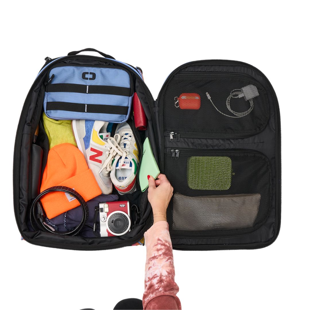 OGIO Carry-On Adjustable Travel Bag with Retractable Handle and Pockets - Picture 26 of 113