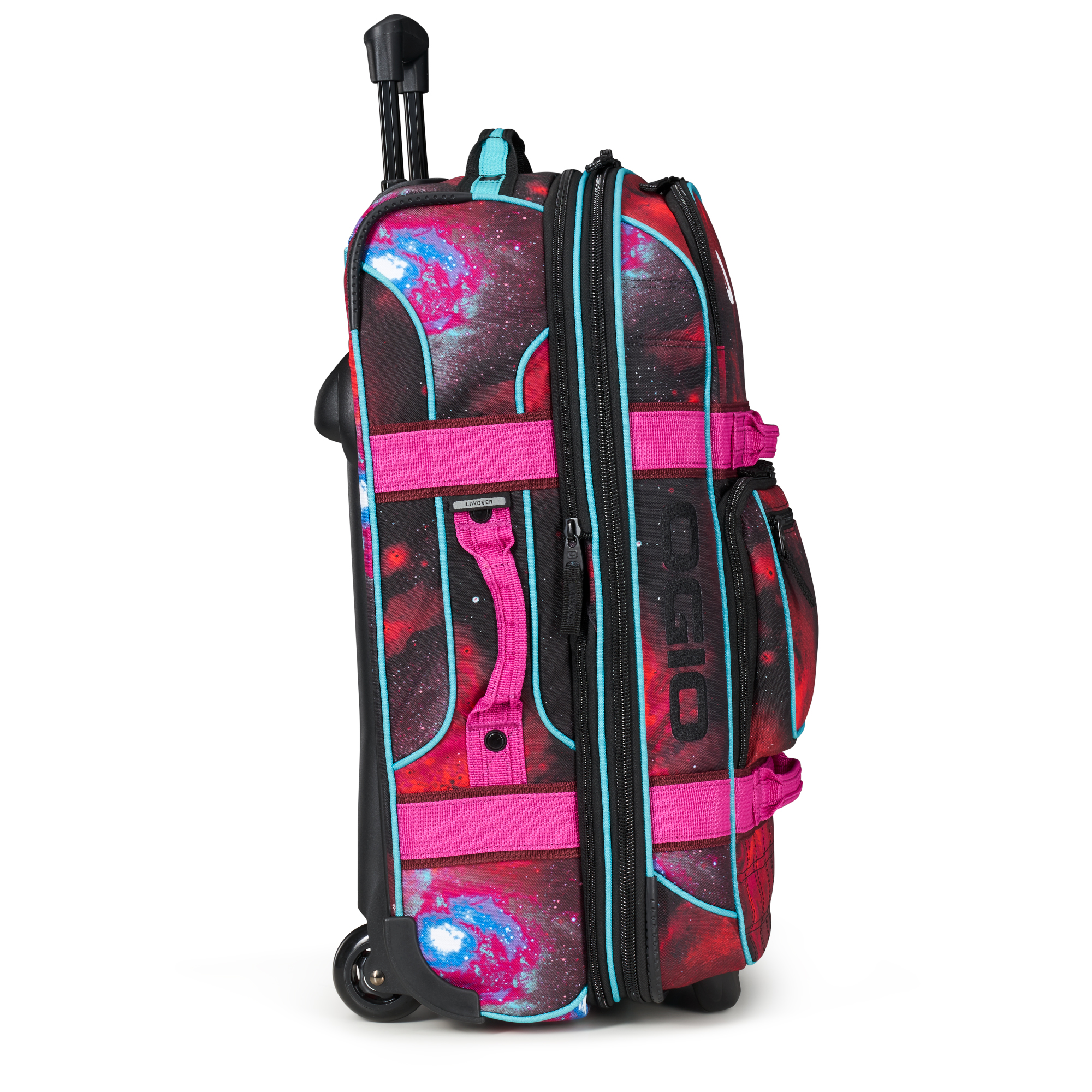 OGIO Carry-On Adjustable Travel Bag with Retractable Handle and Pockets - Picture 88 of 113