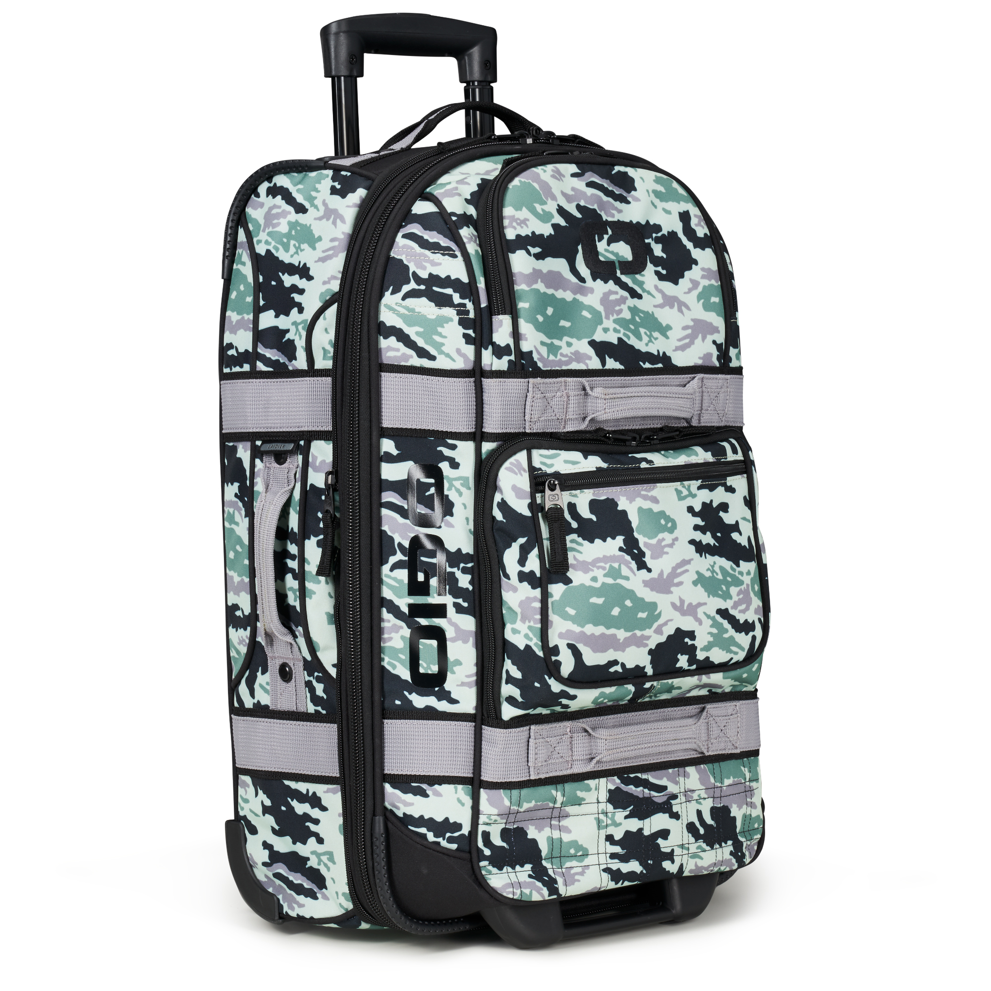 OGIO Carry-On Adjustable Travel Bag with Retractable Handle and Pockets - Picture 52 of 113