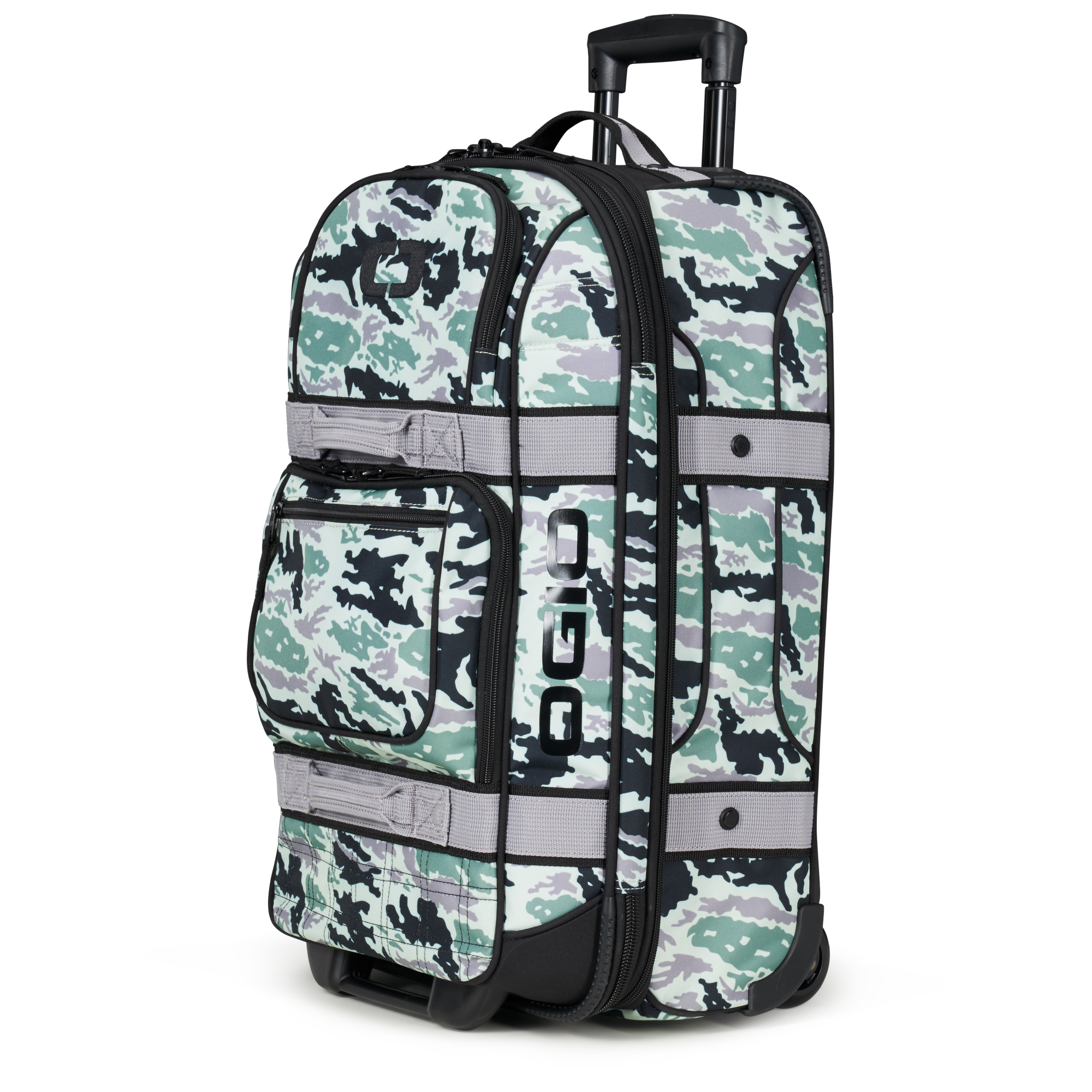 OGIO Carry-On Adjustable Travel Bag with Retractable Handle and Pockets - Picture 55 of 113