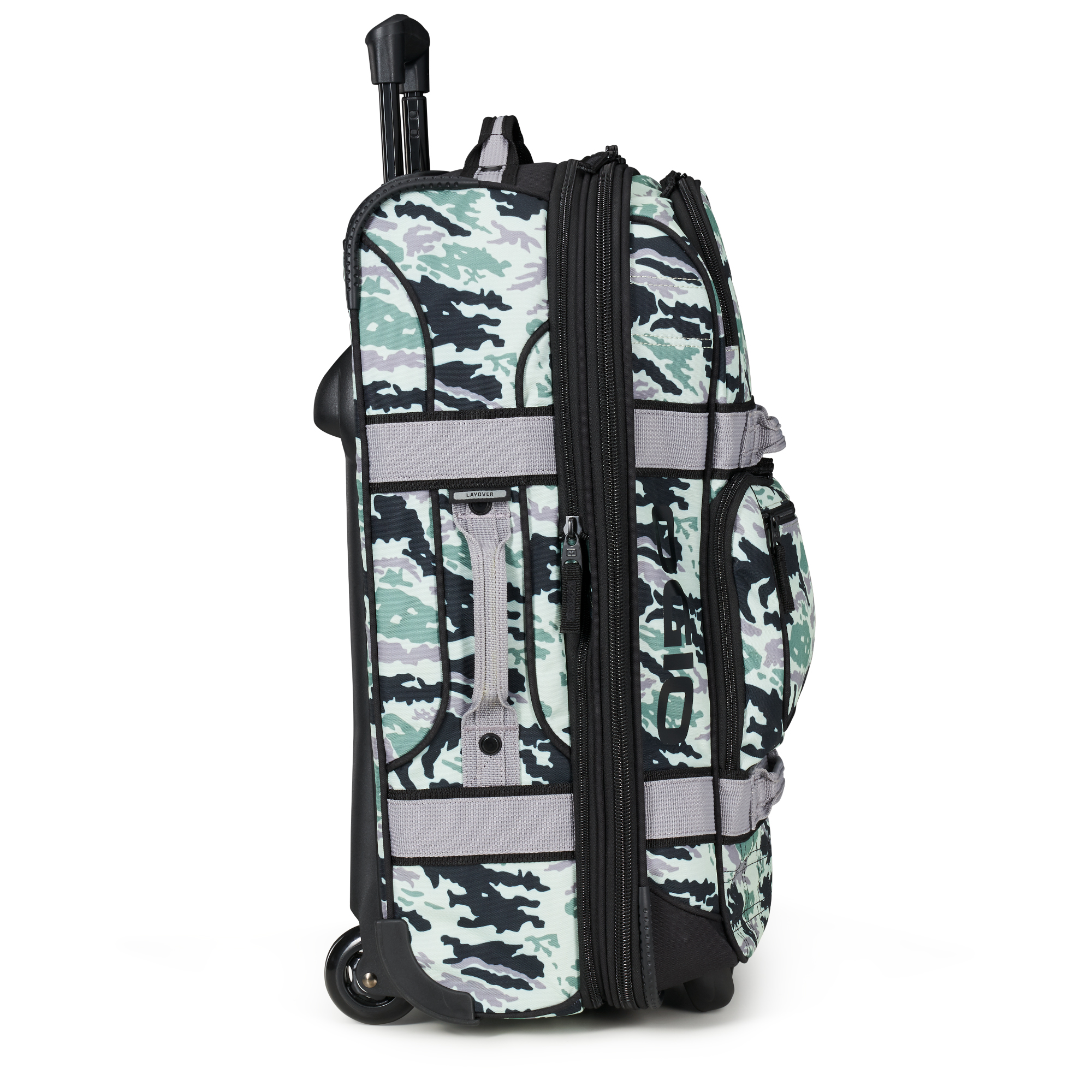 OGIO Carry-On Adjustable Travel Bag with Retractable Handle and Pockets - Picture 56 of 113