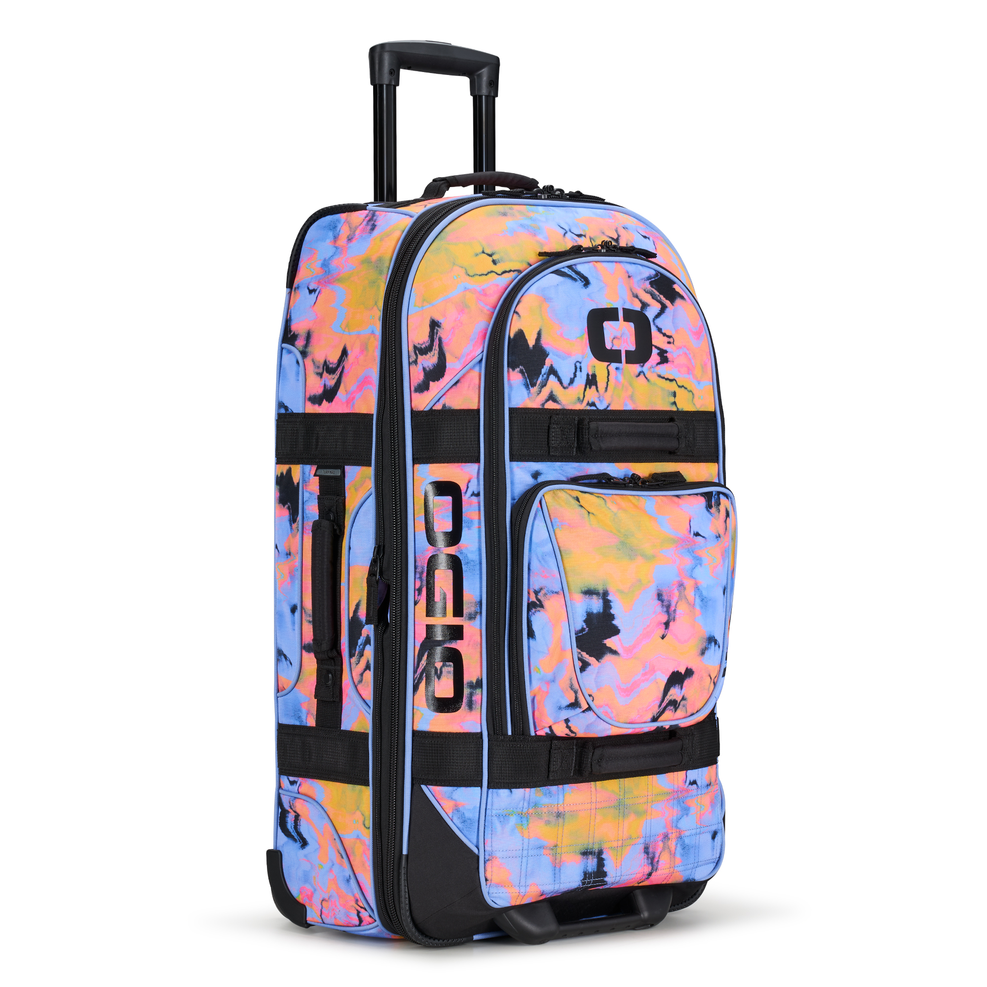 OGIO Large Wheeled Travel Bag with Retractable Handle and External Pockets - Picture 12 of 49