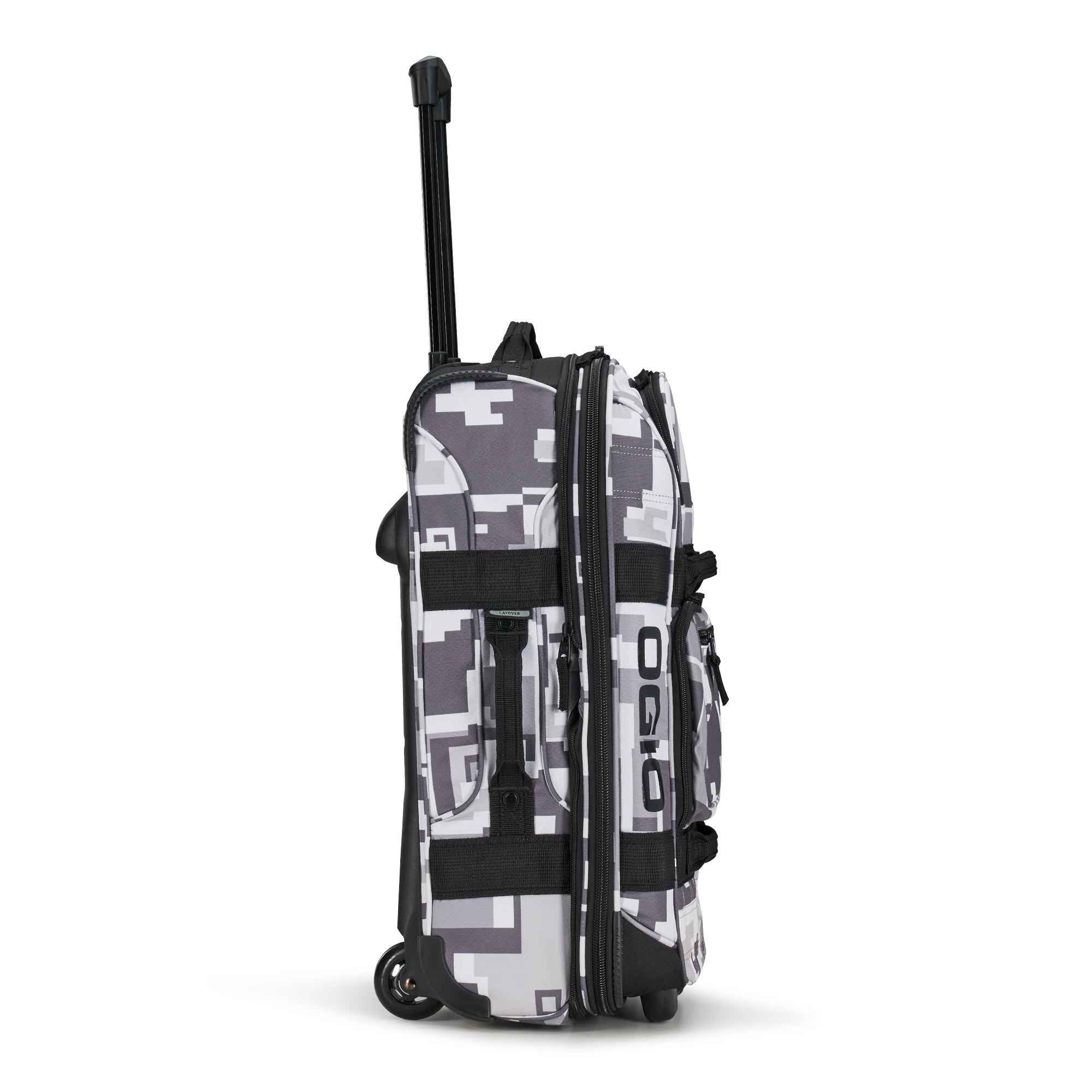 OGIO Carry-On Adjustable Travel Bag with Retractable Handle and Pockets - Picture 46 of 113
