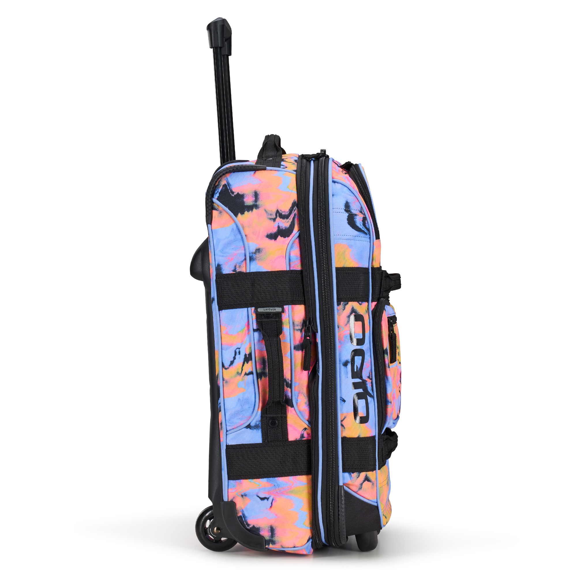 OGIO Carry-On Adjustable Travel Bag with Retractable Handle and Pockets - Picture 15 of 113