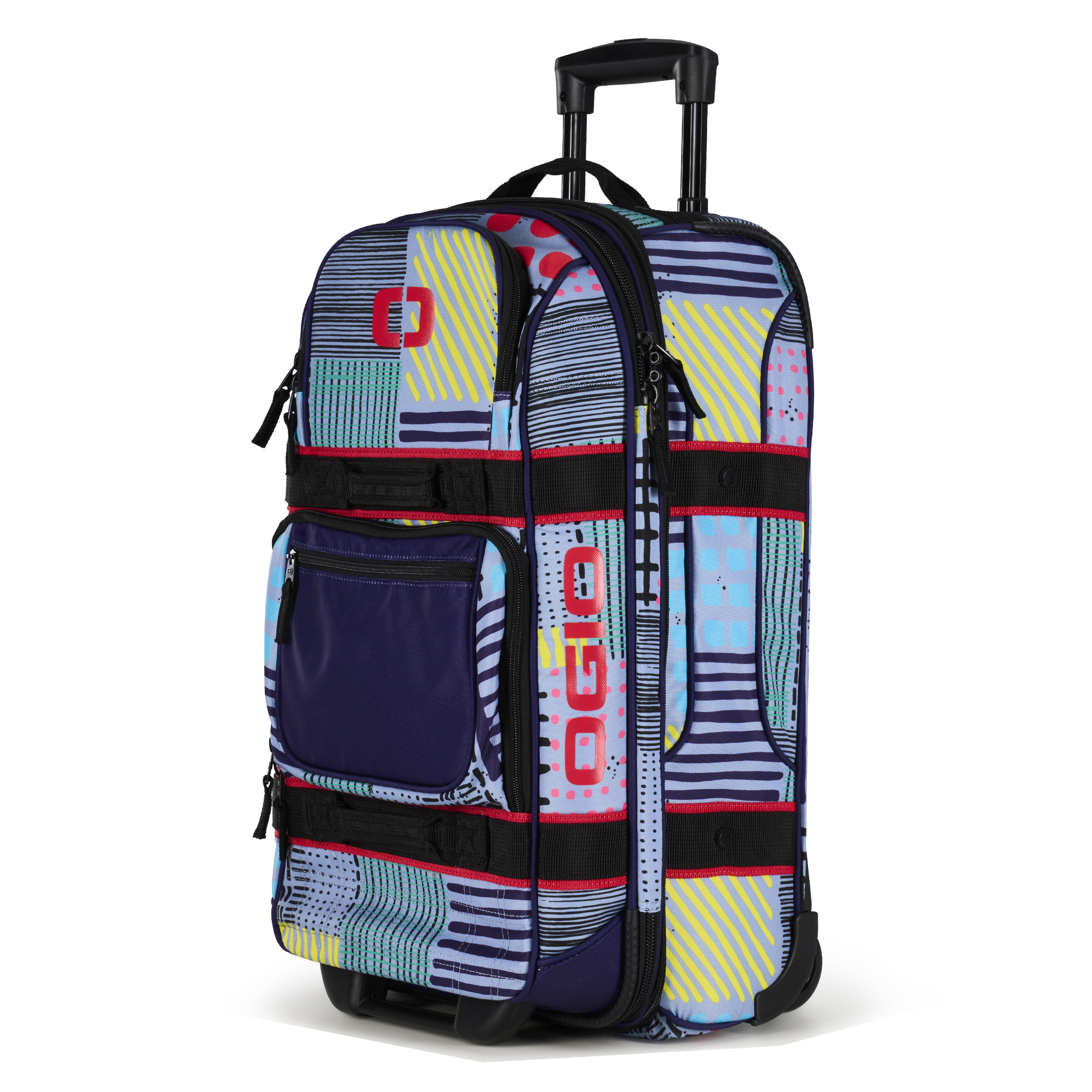 OGIO Carry-On Adjustable Travel Bag with Retractable Handle and Pockets - Picture 107 of 113