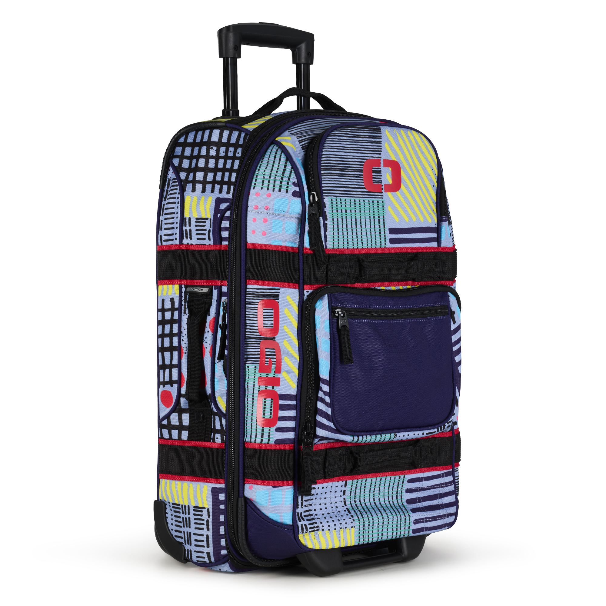 OGIO Carry-On Adjustable Travel Bag with Retractable Handle and Pockets - Picture 104 of 113