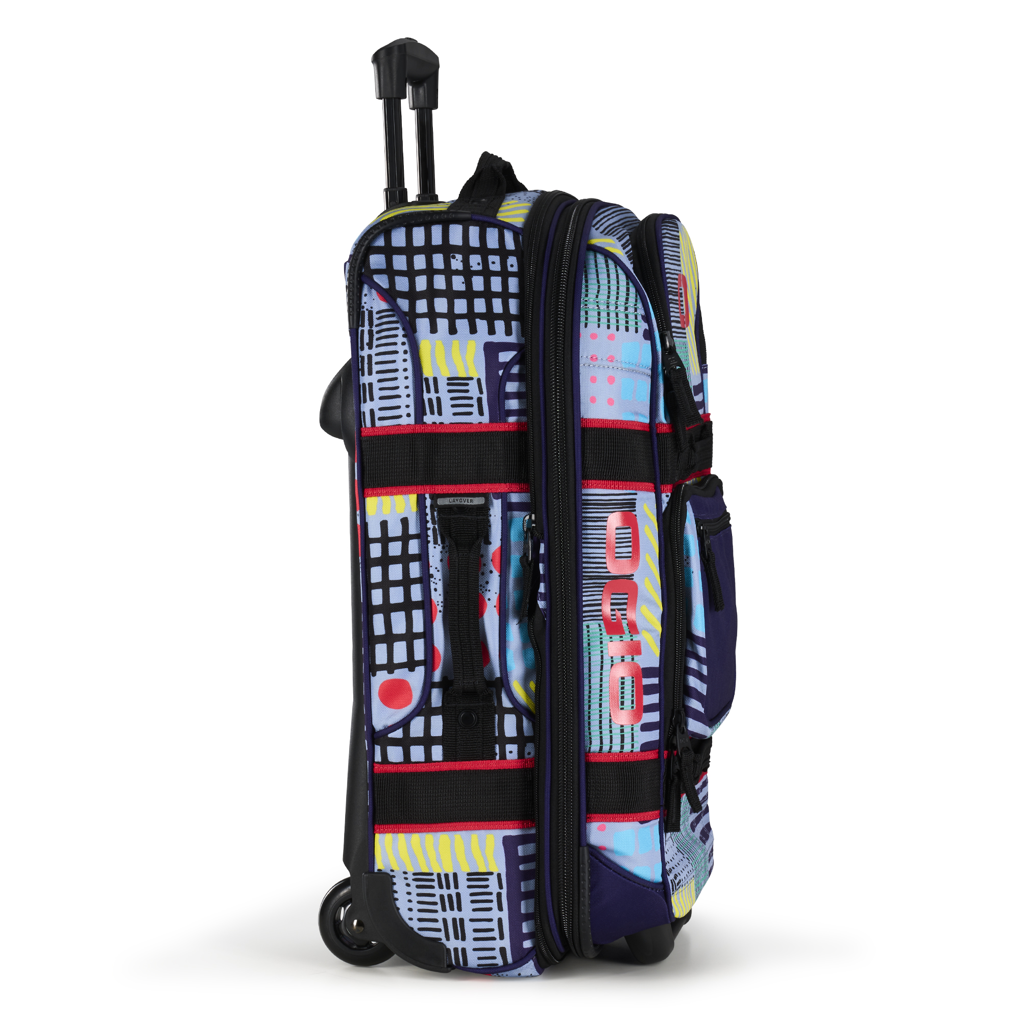 OGIO Carry-On Adjustable Travel Bag with Retractable Handle and Pockets - Picture 108 of 113