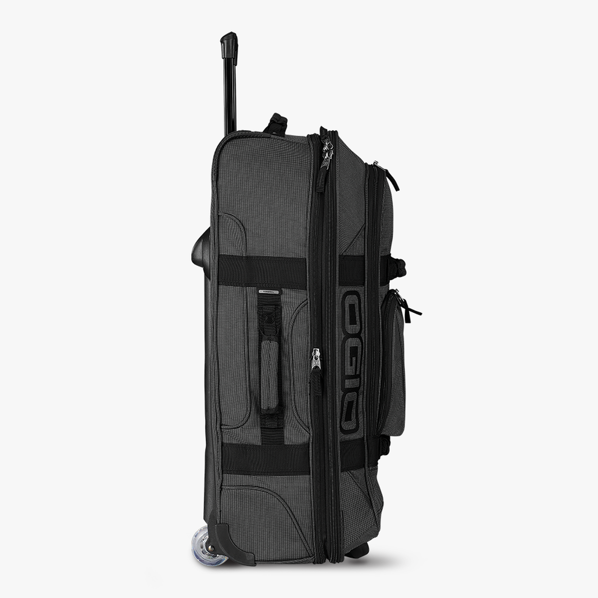 OGIO Large Wheeled Travel Bag with Retractable Handle and External Pockets - Picture 23 of 49