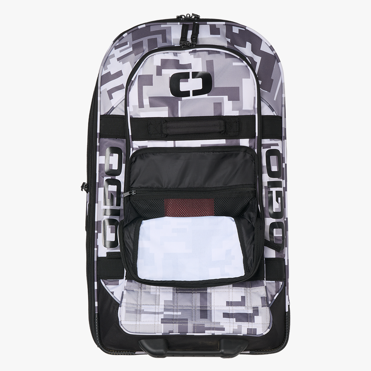 OGIO Large Wheeled Travel Bag with Retractable Handle and External Pockets - Picture 27 of 49