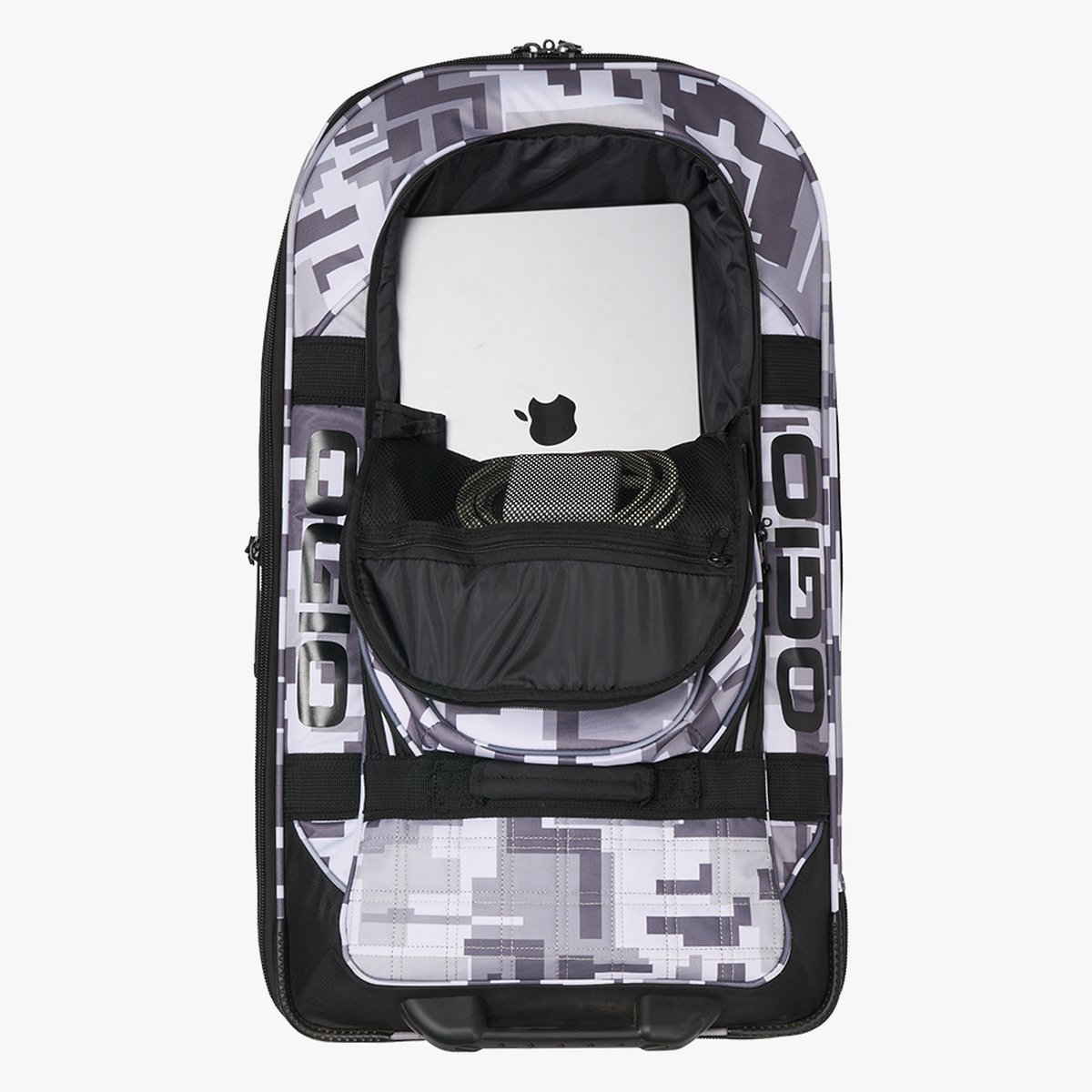 OGIO Large Wheeled Travel Bag with Retractable Handle and External Pockets - Picture 28 of 49