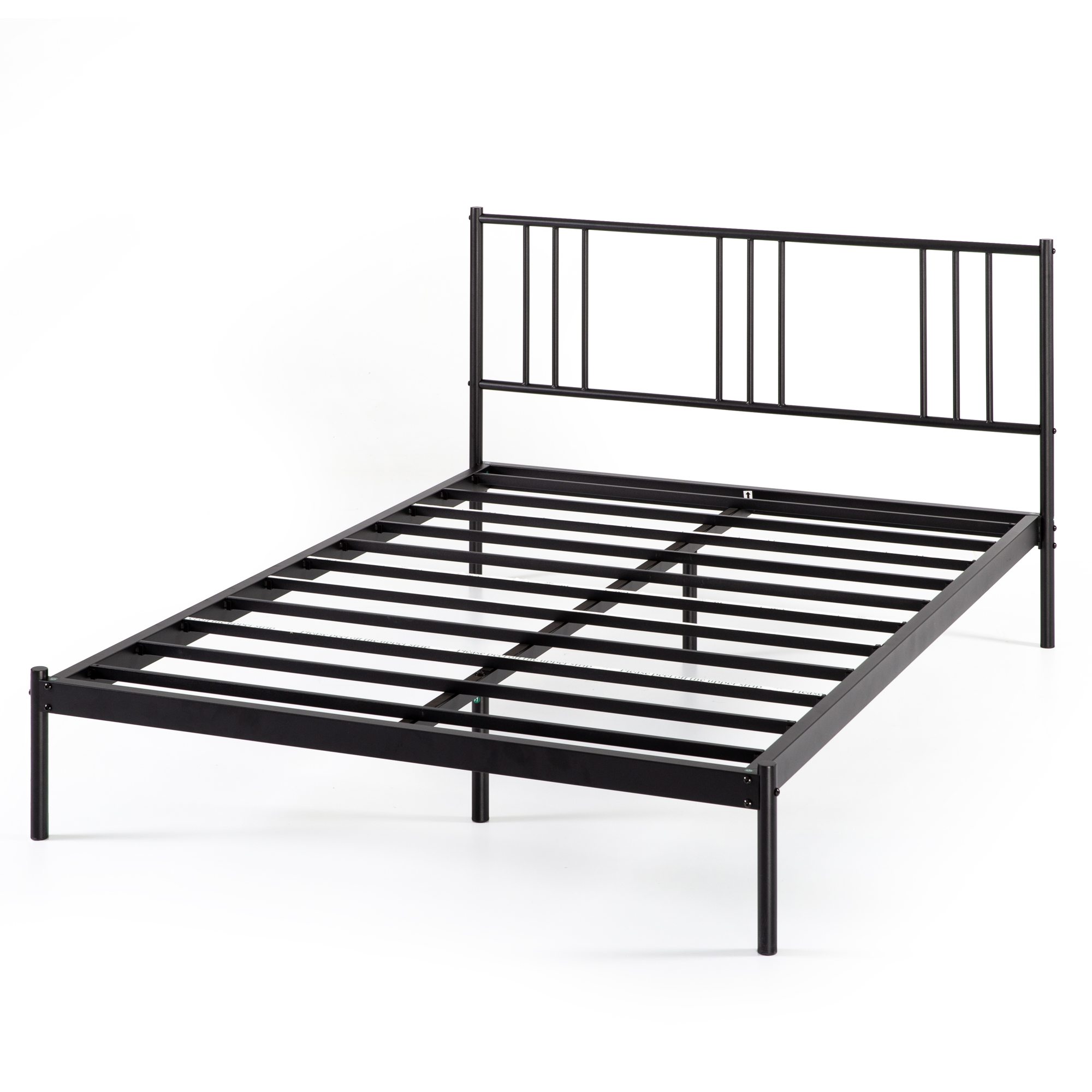 Zinus Bed Frame Queen Double Single King Heavy Duty Metal Base Wood Metal Slats - Picture 155 of 172