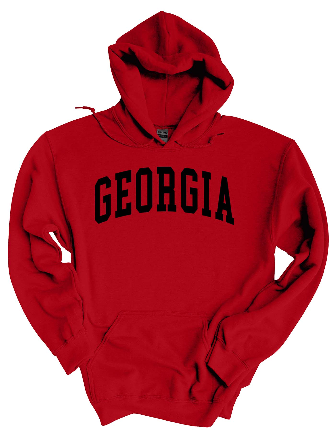 Red Georgia Sweatshirt Georgia Bulldogs Sweatshirt Mens Extra