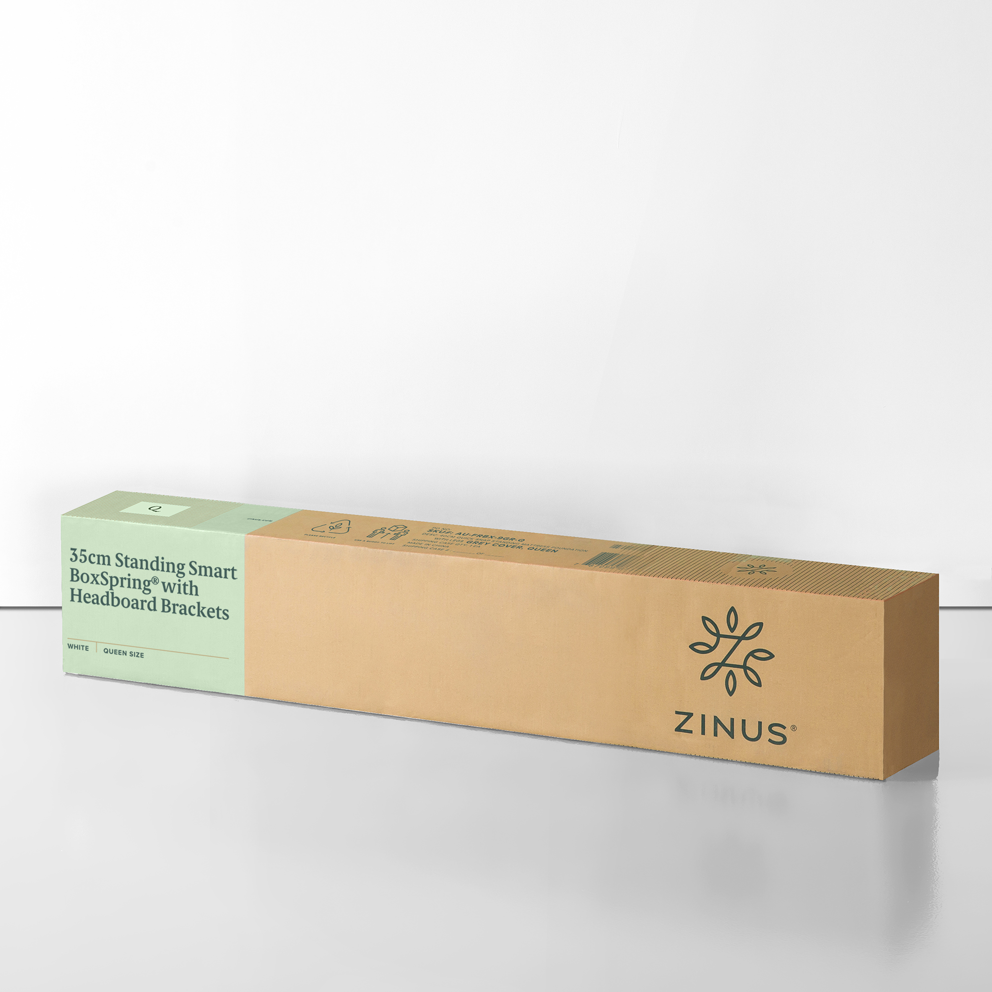 Zinus Bed Frame Gas Lift Queen Double King Single Base Platform Fabric Storage - Picture 17 of 38
