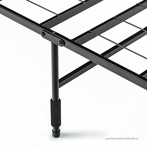 Zinus Bed Frame Queen Double Single King Heavy Duty Metal Base Wood Metal Slats - Picture 147 of 172