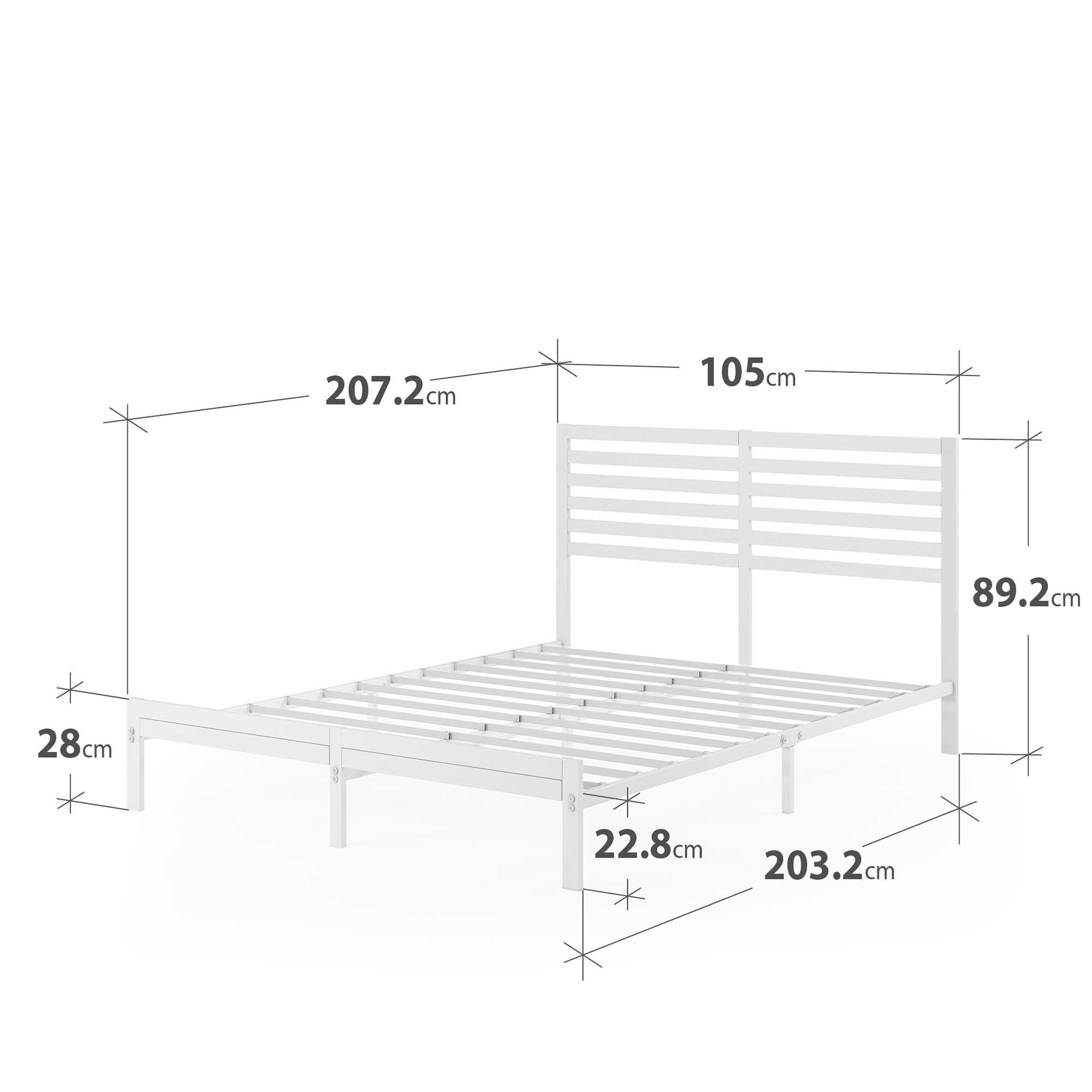 Zinus Bed Frame Queen Double Single King Size Bamboo Metal Base Wood KAI - Picture 17 of 17