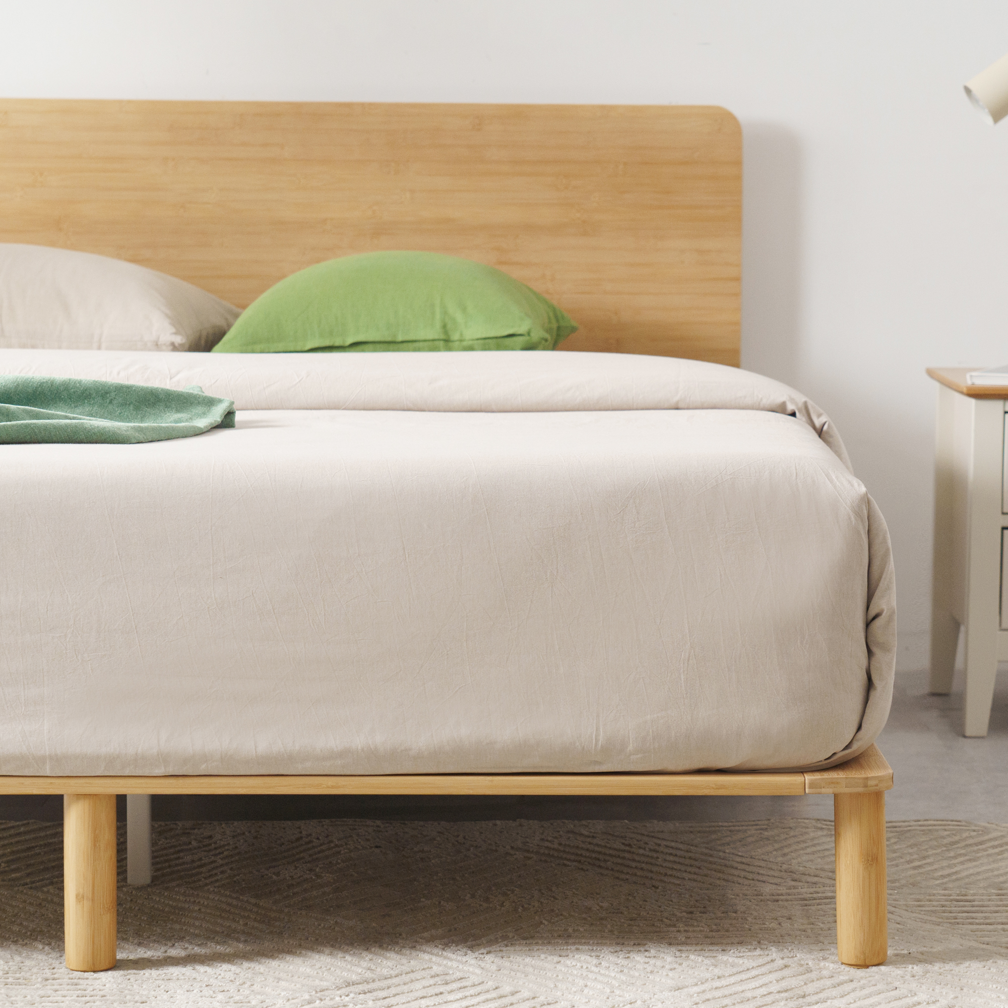Zinus Bed Frame Queen Double Single King Size Nordic Arden Platform Wood - Picture 6 of 42