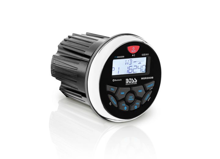 BOSS Audio Systems MGR450B Marine Boat Stereo Gauge Receiver - Thumbnail 4