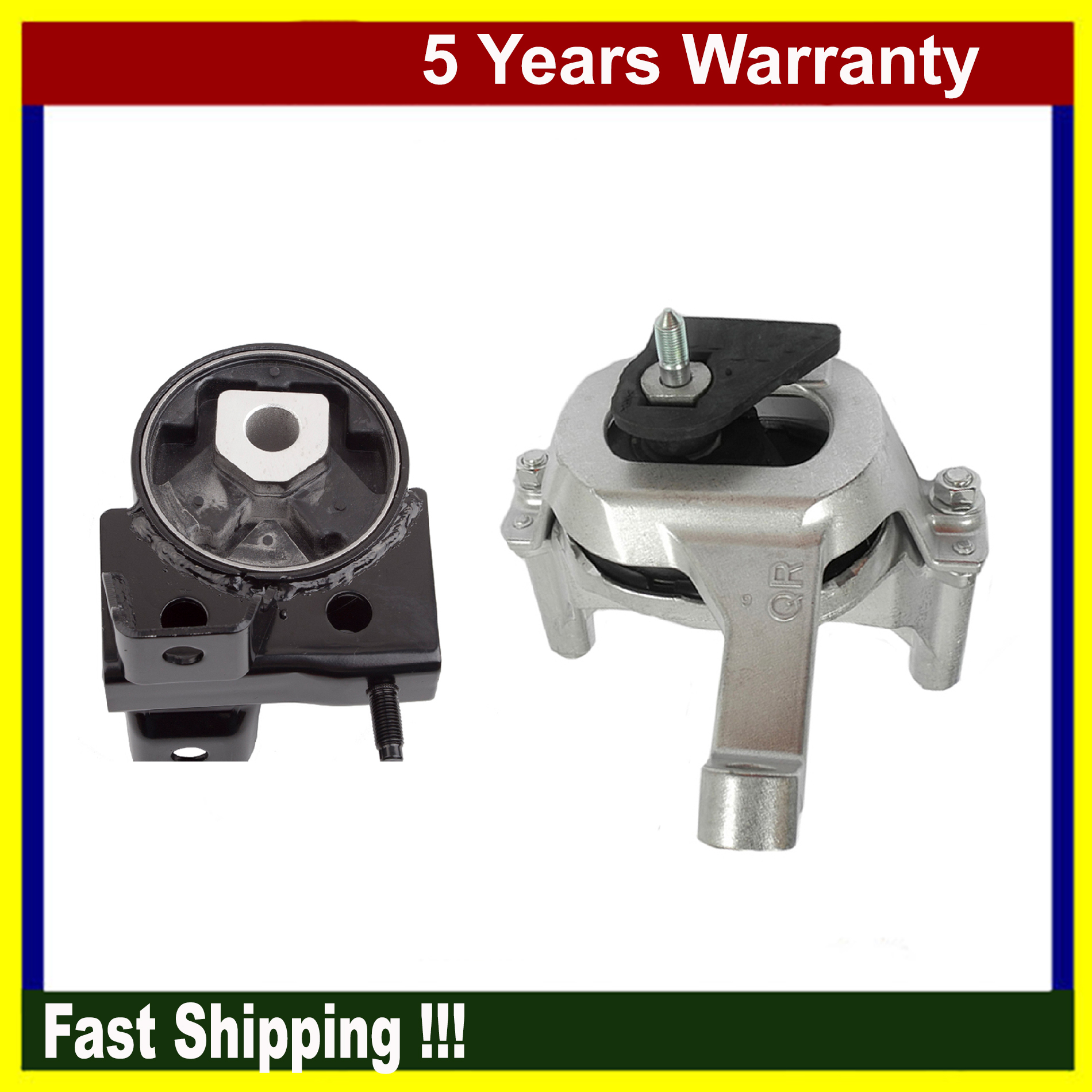 Engine Motor Mount For Nissan Altima 2007 2008-2011 Hybrid FWD 2.5L Set