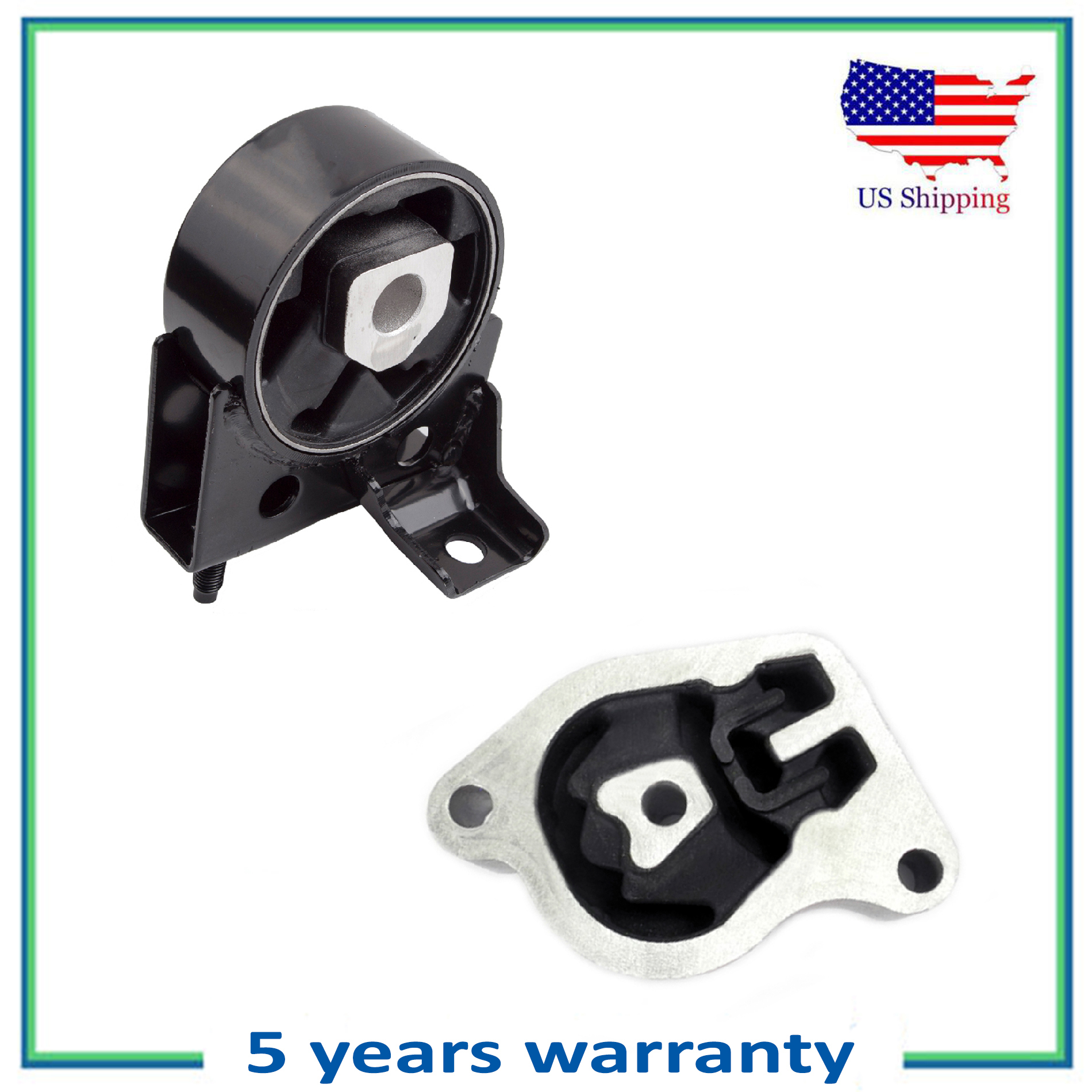 Set 2Pcs Engine Motor Mount For 0711 Nissan Altima 2.5L L4 ELECTRIC