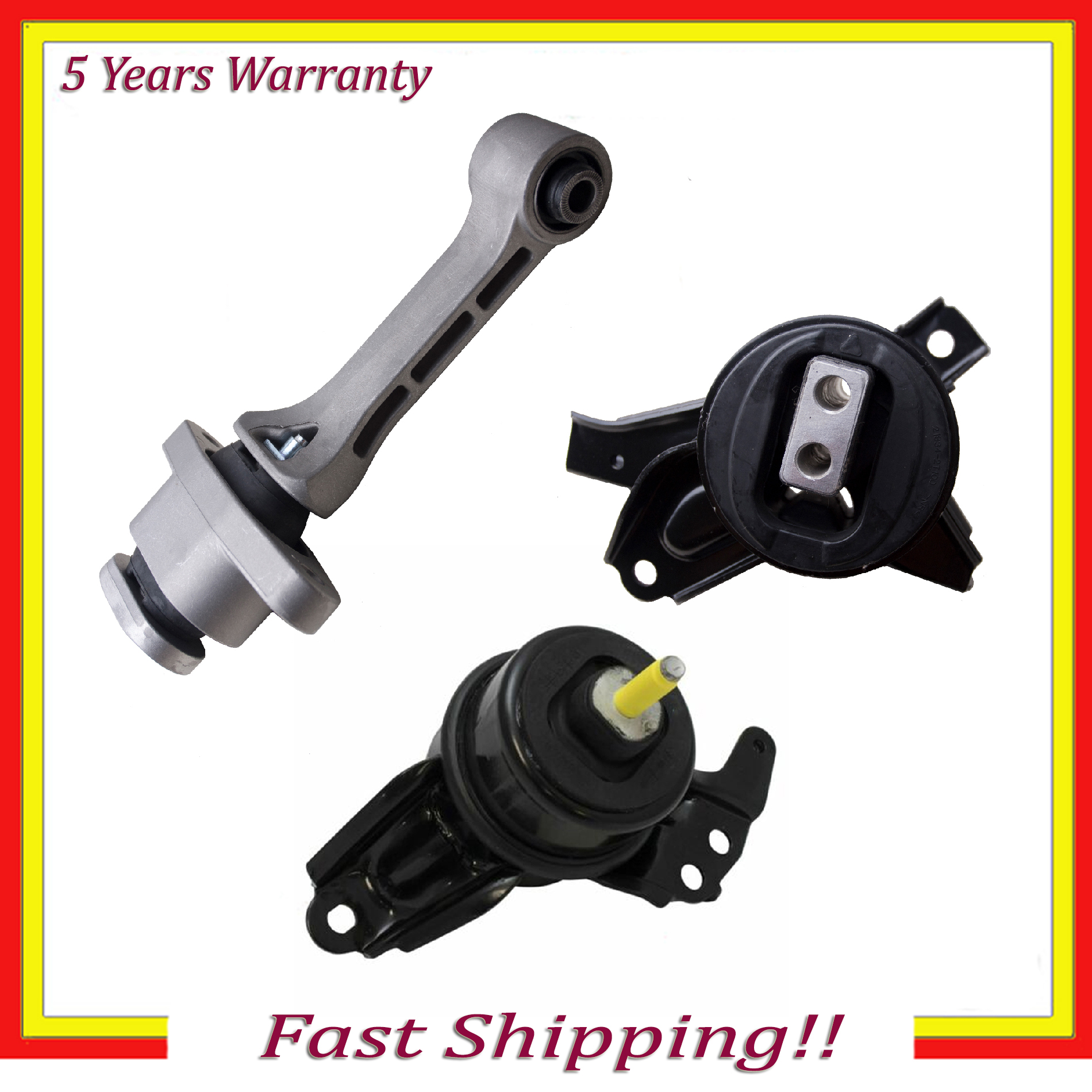 Engine Motor & Trans Mount Motorking For 20112015 Kia Optima 2.4L Set 3Pcs eBay