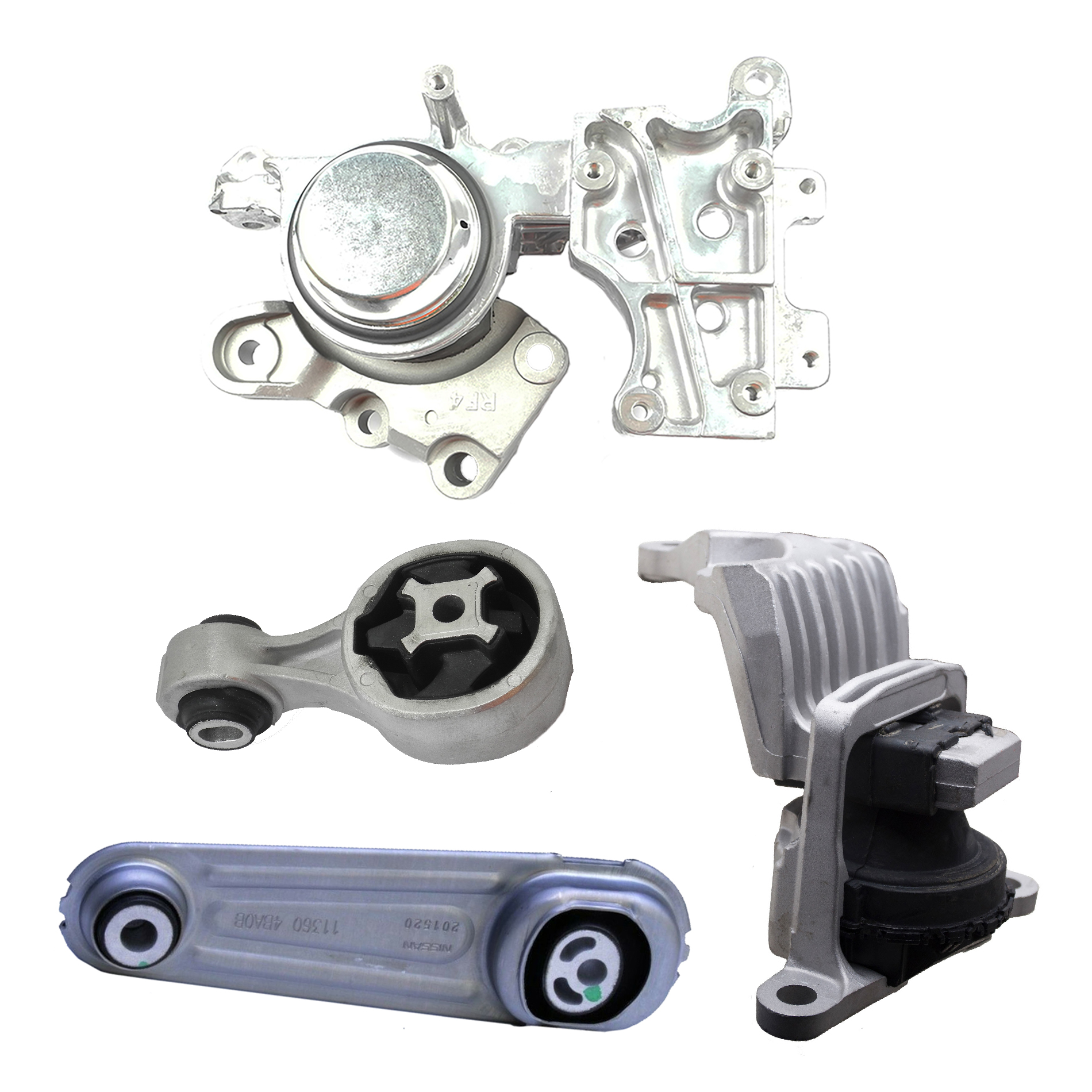 For Nissan Rogue 1419 2.5L 4WD Engine Motor & Trans Mount Set 4Pcs eBay