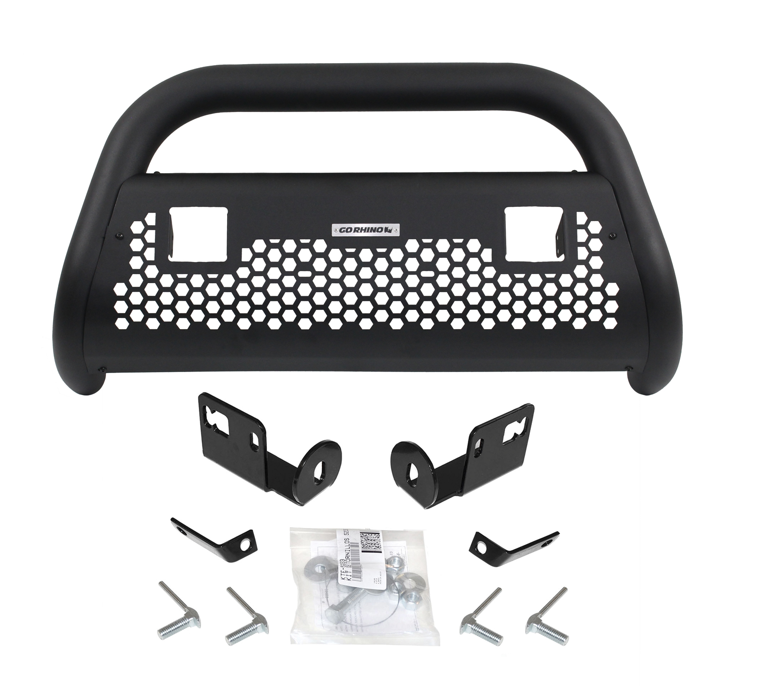 Go Rhino Rhino Charger 2 Light Ready Rc2 Lr Bull Bar Mounting Brackets 55862t Ebay