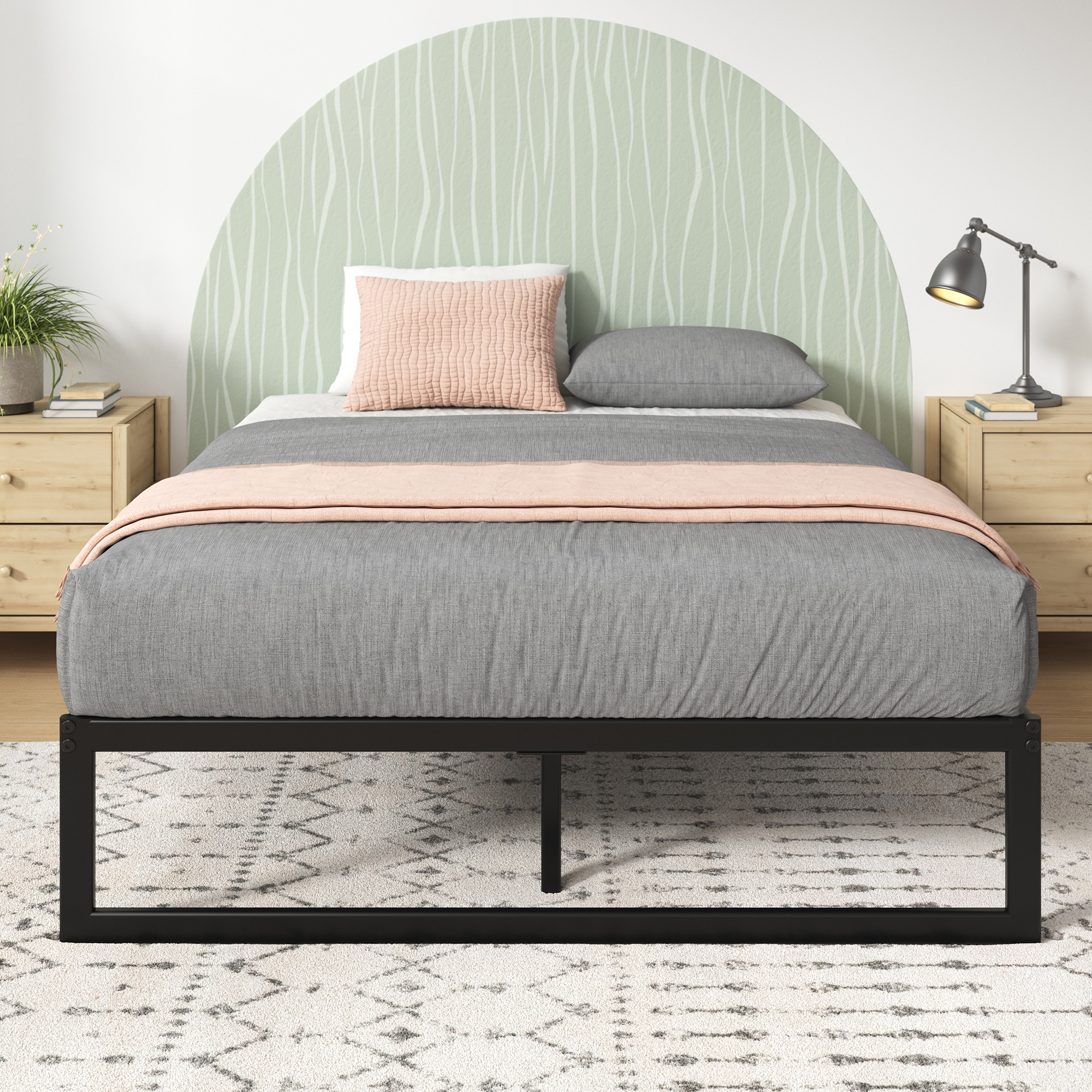 Bed Frame Queen Double Single King Mattress Base Metal Platform Zinus QuickLock - Picture 13 of 26