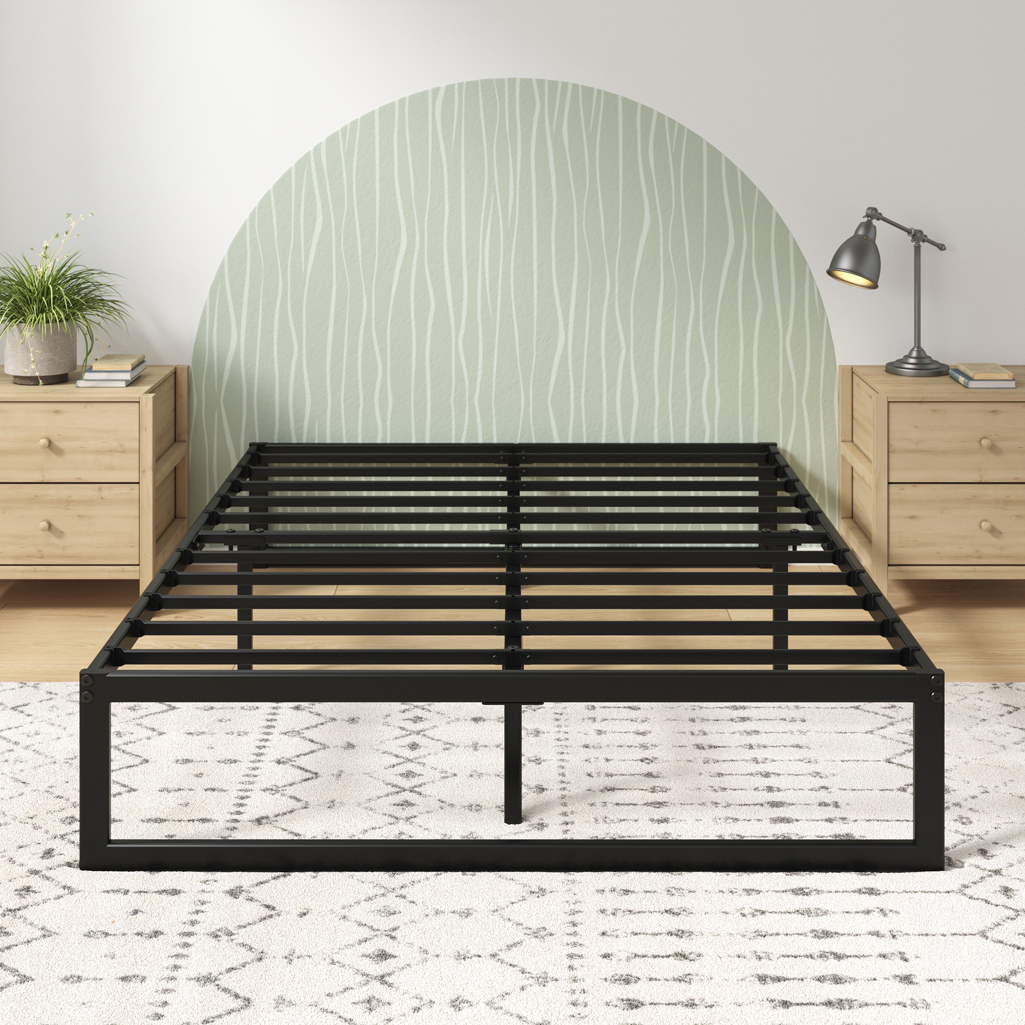 Bed Frame Queen Double Single King Mattress Base Metal Platform Zinus QuickLock - Picture 11 of 26