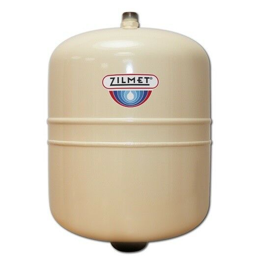 Zilmet 4.8gal In-line thermal expansion tank with 3/4″ Stainless steel NPT