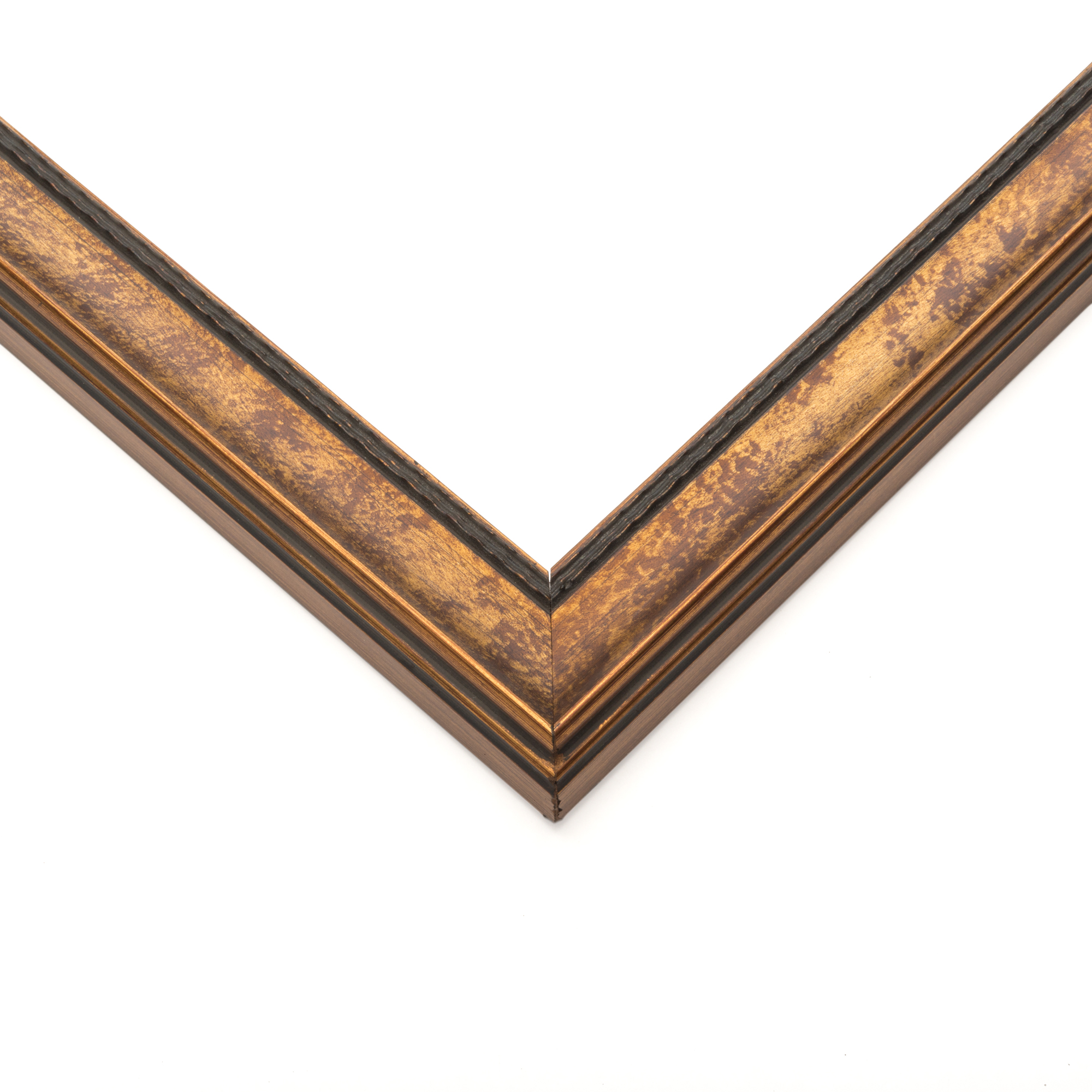 Slim Profile Gold Picture Frame – UV Acrylic,Backing, Hanging Hardware