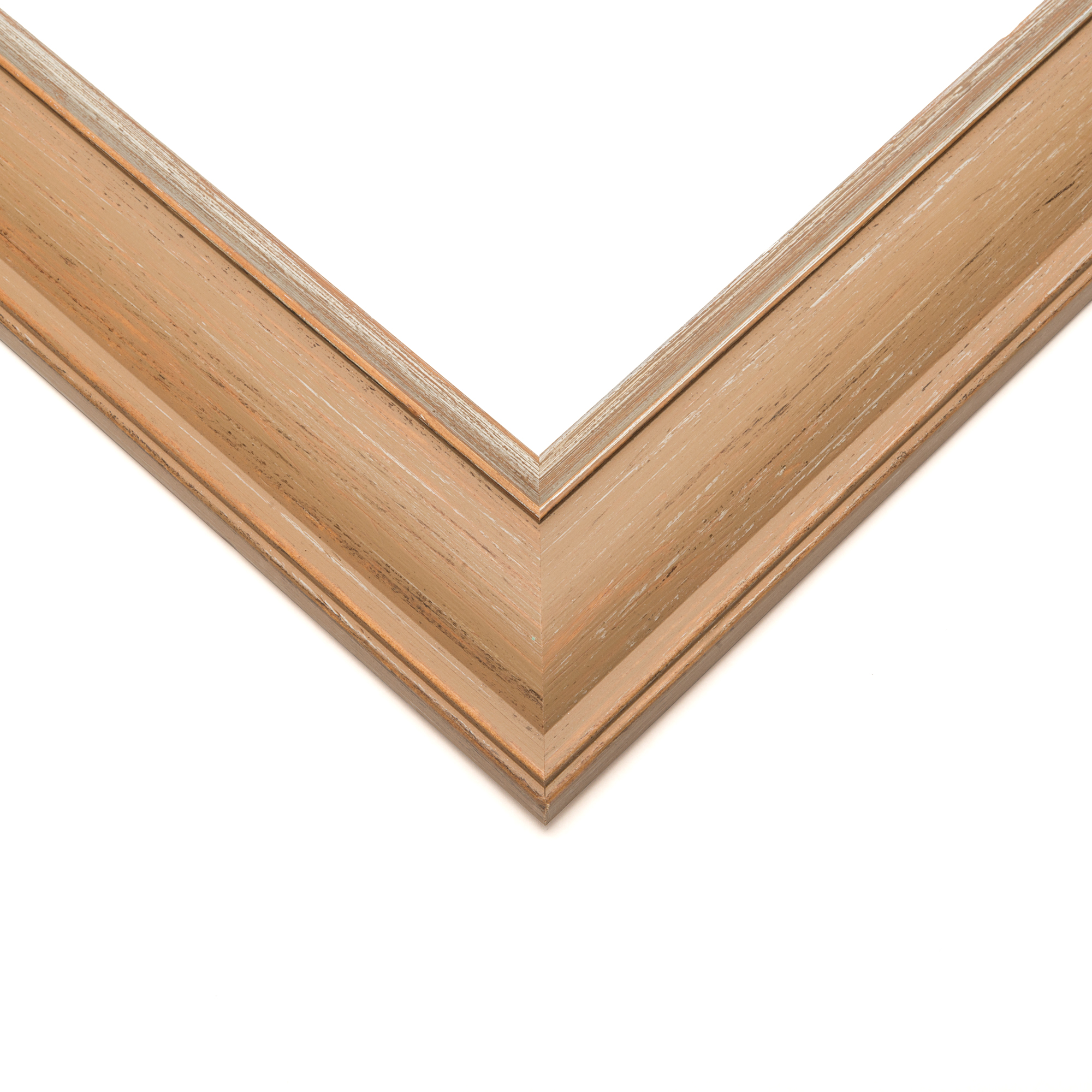 Panoramic Weathered Yellow Picture Frame – UV Acrylic, Backing, Hanging Hardware
