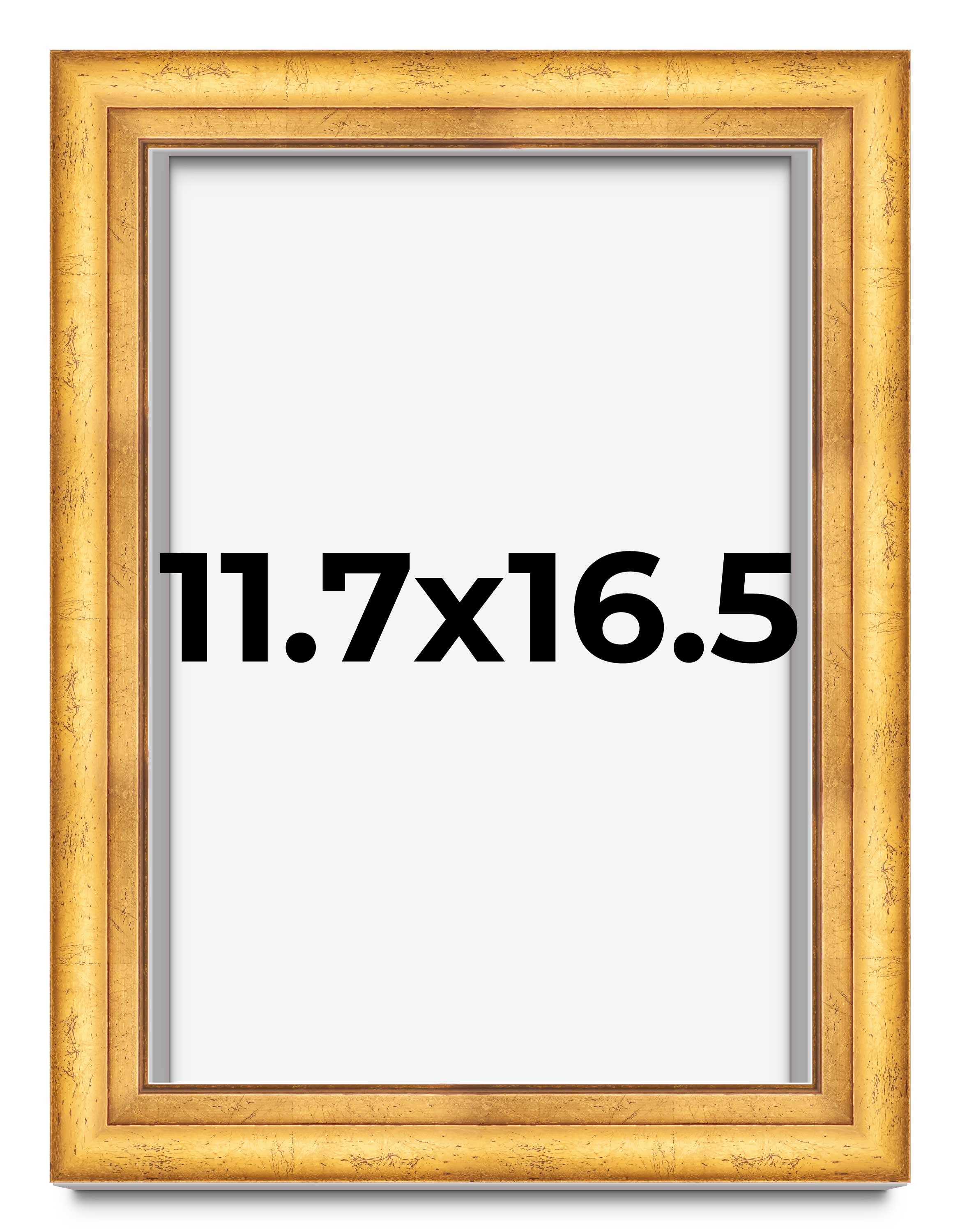 Shadow Box 1.75" Deep Gold Picture Frame - UV Acrylic,Backing, Hanging Hardware - Picture 15 of 305