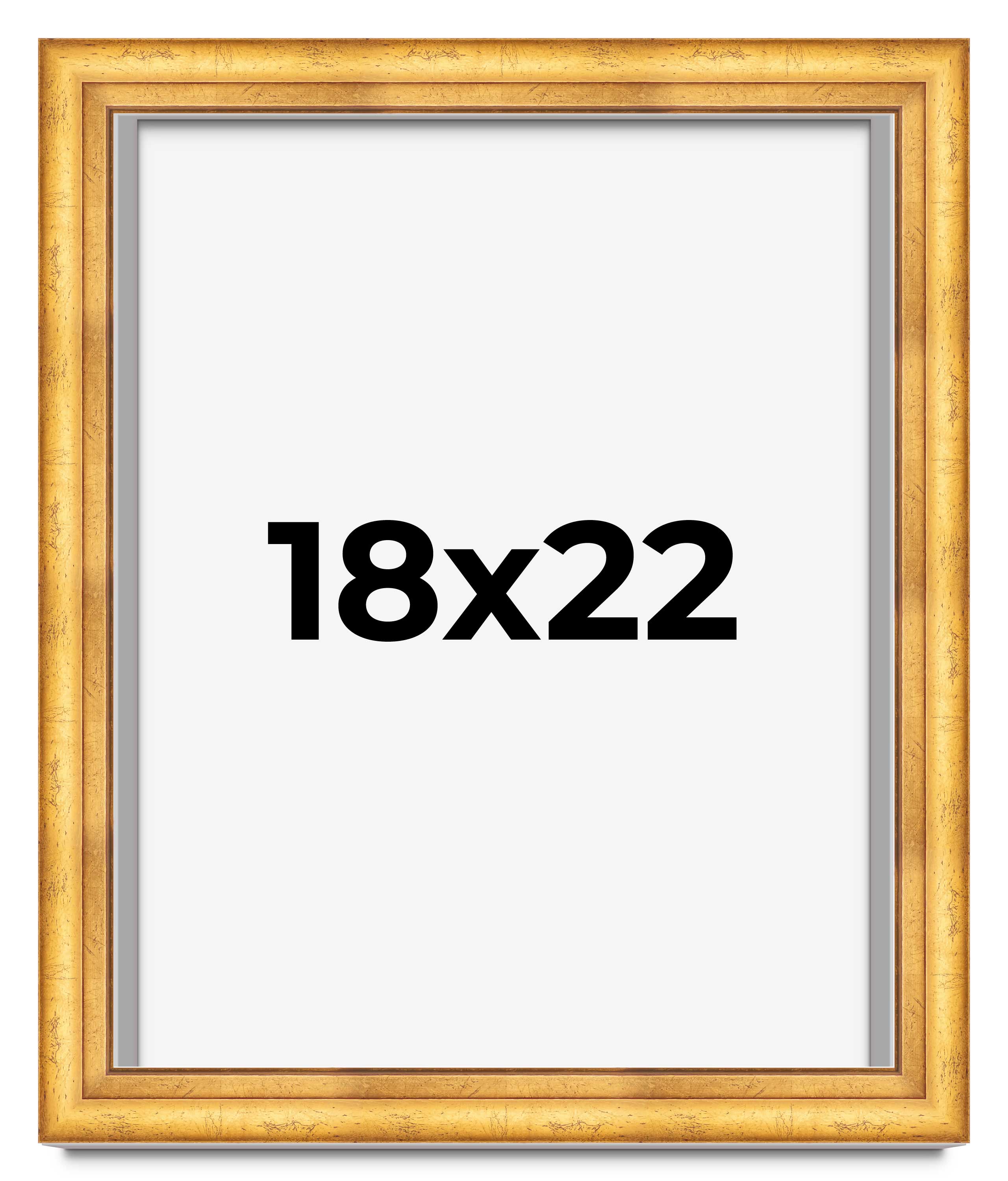 Shadow Box 1.75" Deep Gold Picture Frame - UV Acrylic,Backing, Hanging Hardware - Picture 159 of 305