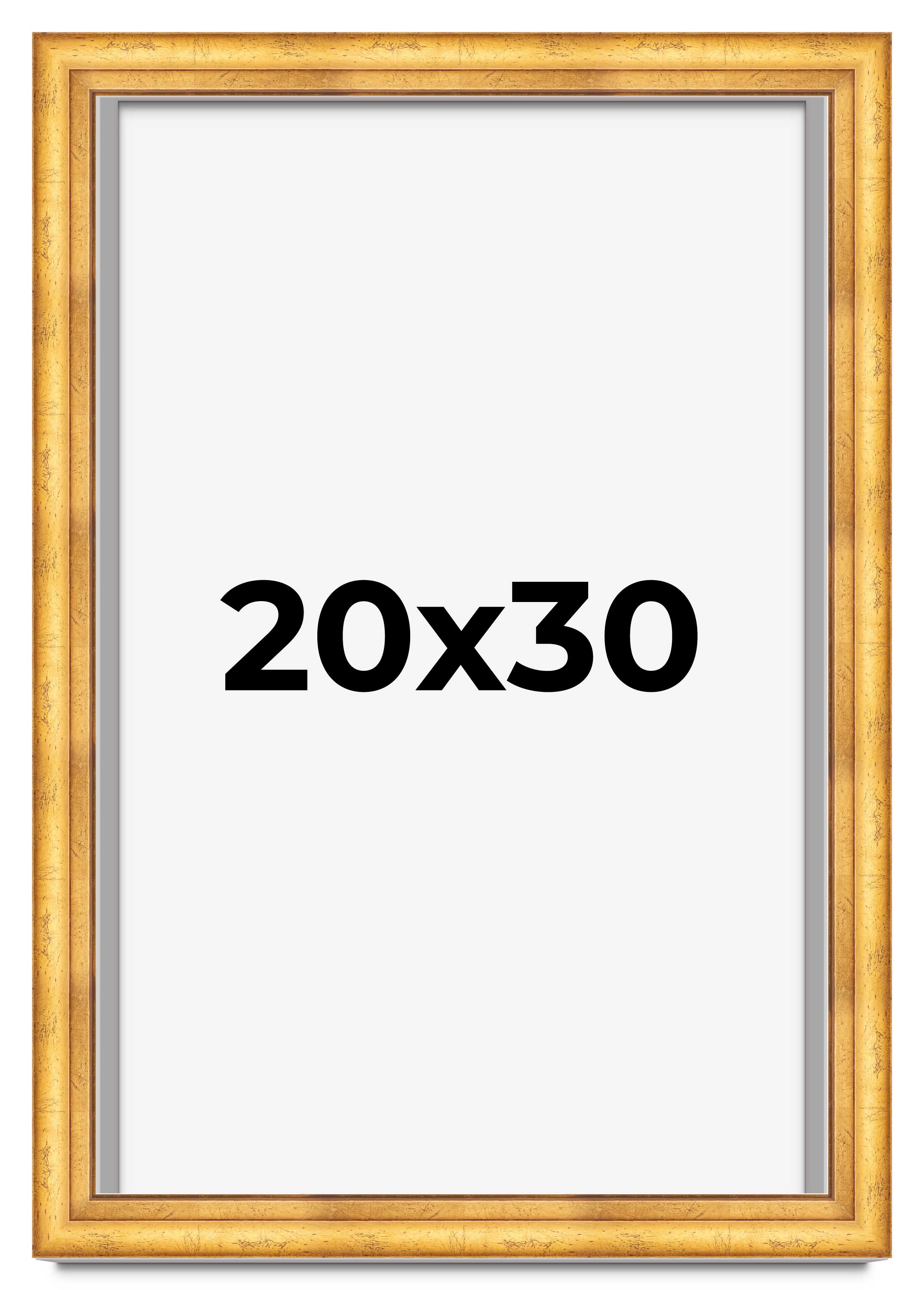 Shadow Box 1.75" Deep Gold Picture Frame - UV Acrylic,Backing, Hanging Hardware - Picture 204 of 305