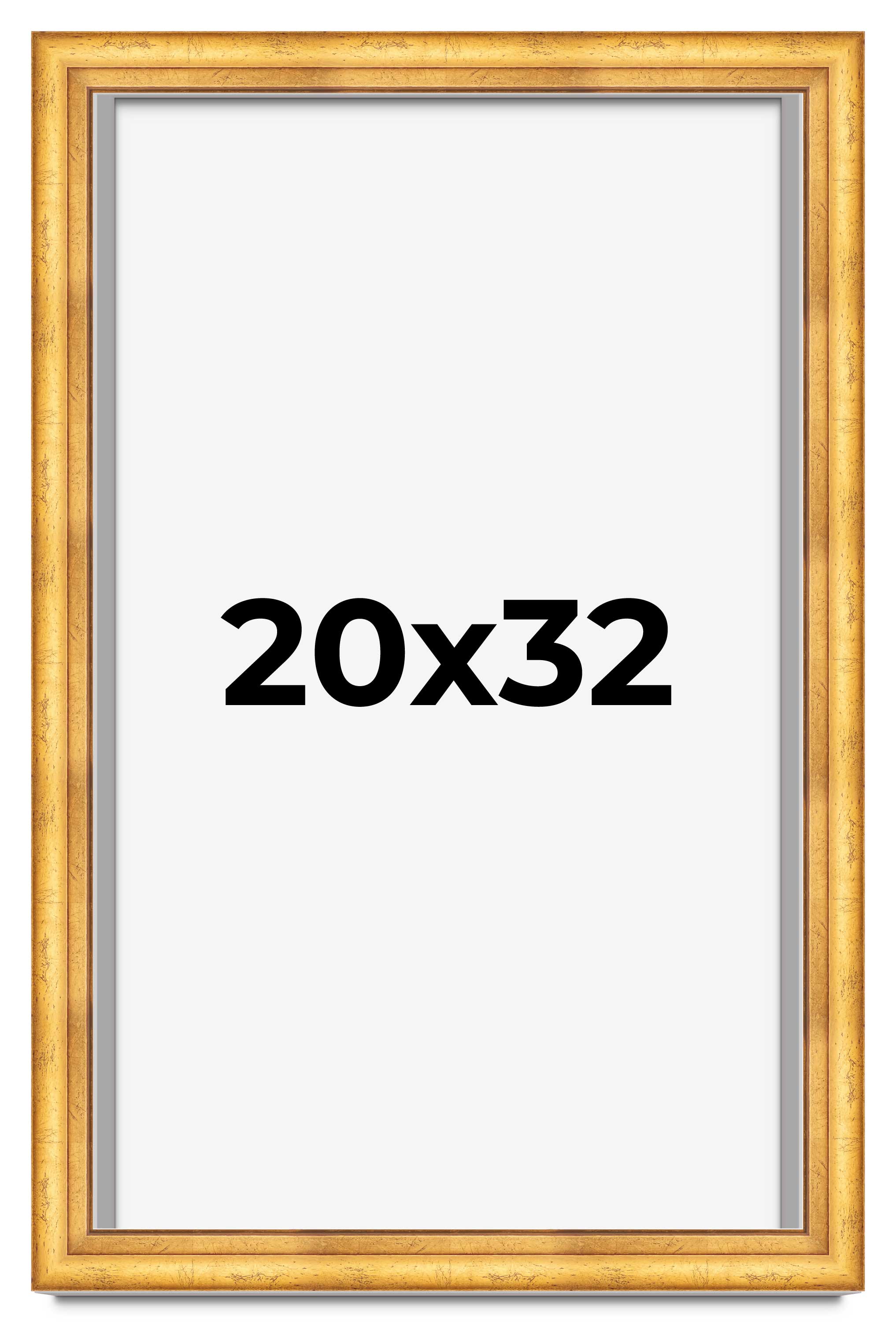 Shadow Box 1.75" Deep Gold Picture Frame - UV Acrylic,Backing, Hanging Hardware - Picture 207 of 305
